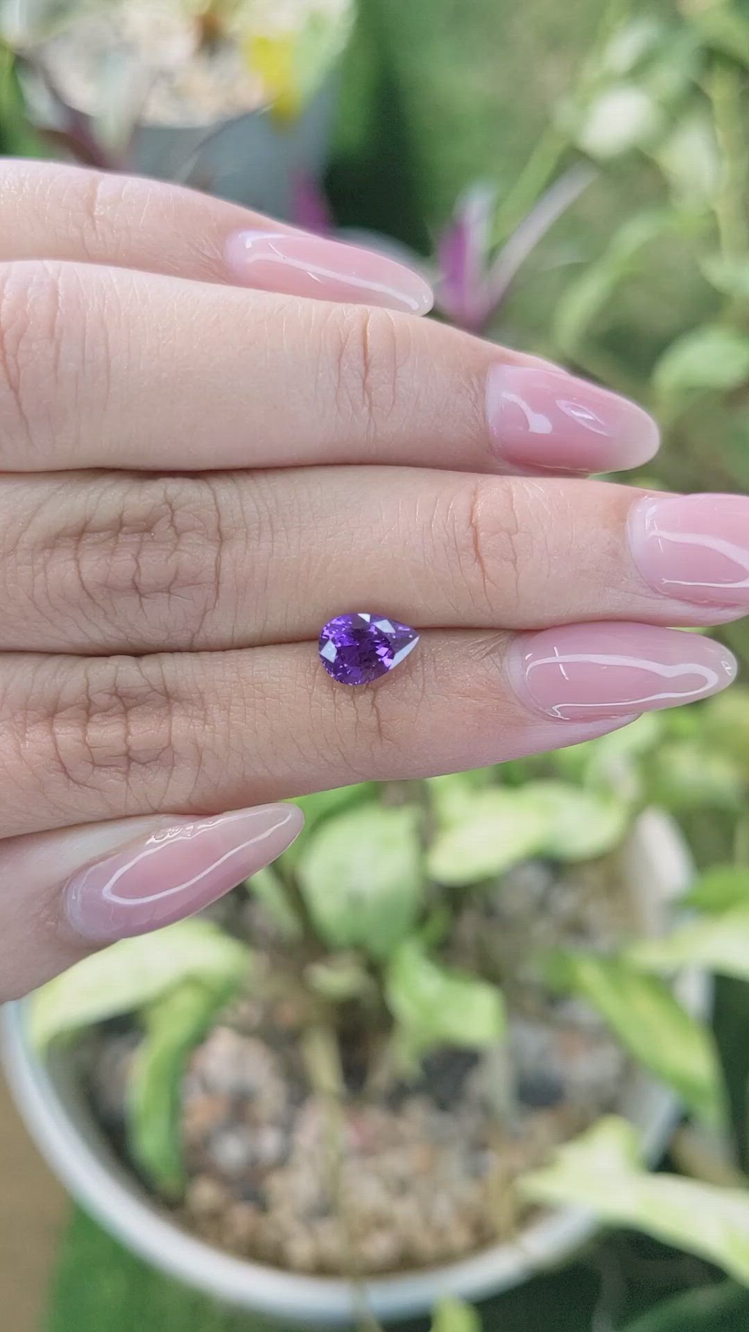 1.61 Ct. Color Change Sapphire from Madagascar Size Video