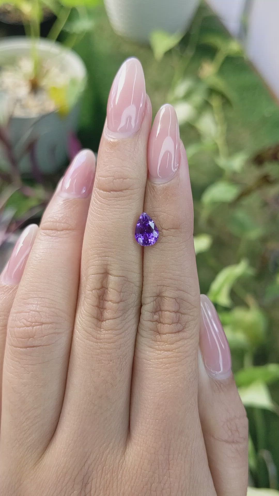 1.61 Ct. Color Change Sapphire from Madagascar Size Video