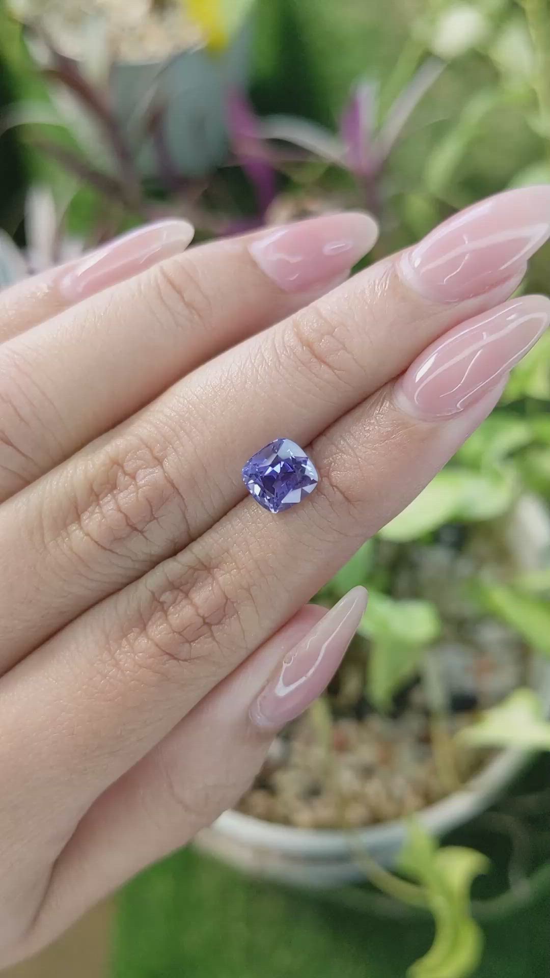 2.40 Ct. Blue Sapphire from Madagascar Size Video