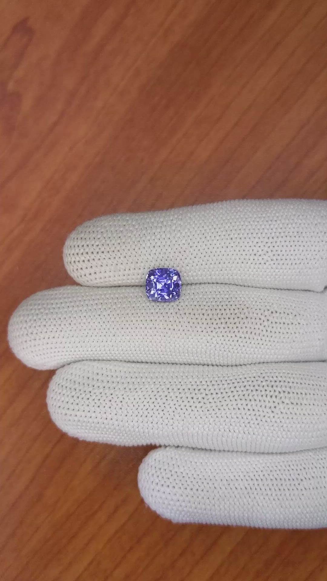 2.40 Ct. Blue Sapphire from Madagascar Size Video