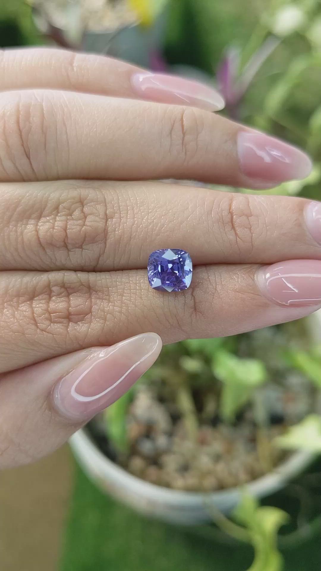 2.40 Ct. Blue Sapphire from Madagascar Size Video