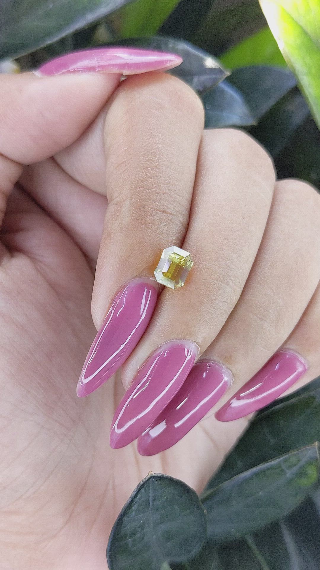 1.53 Ct. Yellow Sapphire from Ceylon (Sri Lanka) Size Video