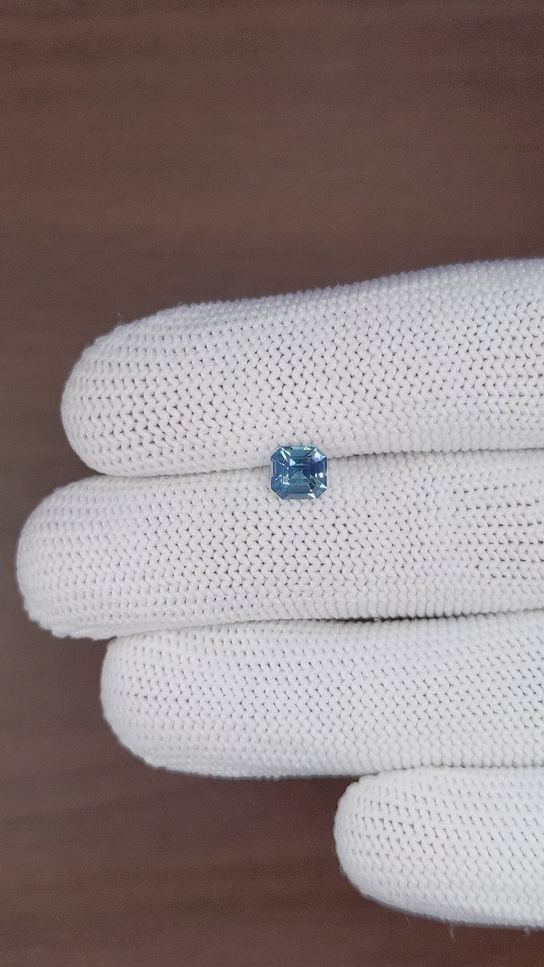 1.17 Ct. Blue Sapphire from Madagascar Size Video