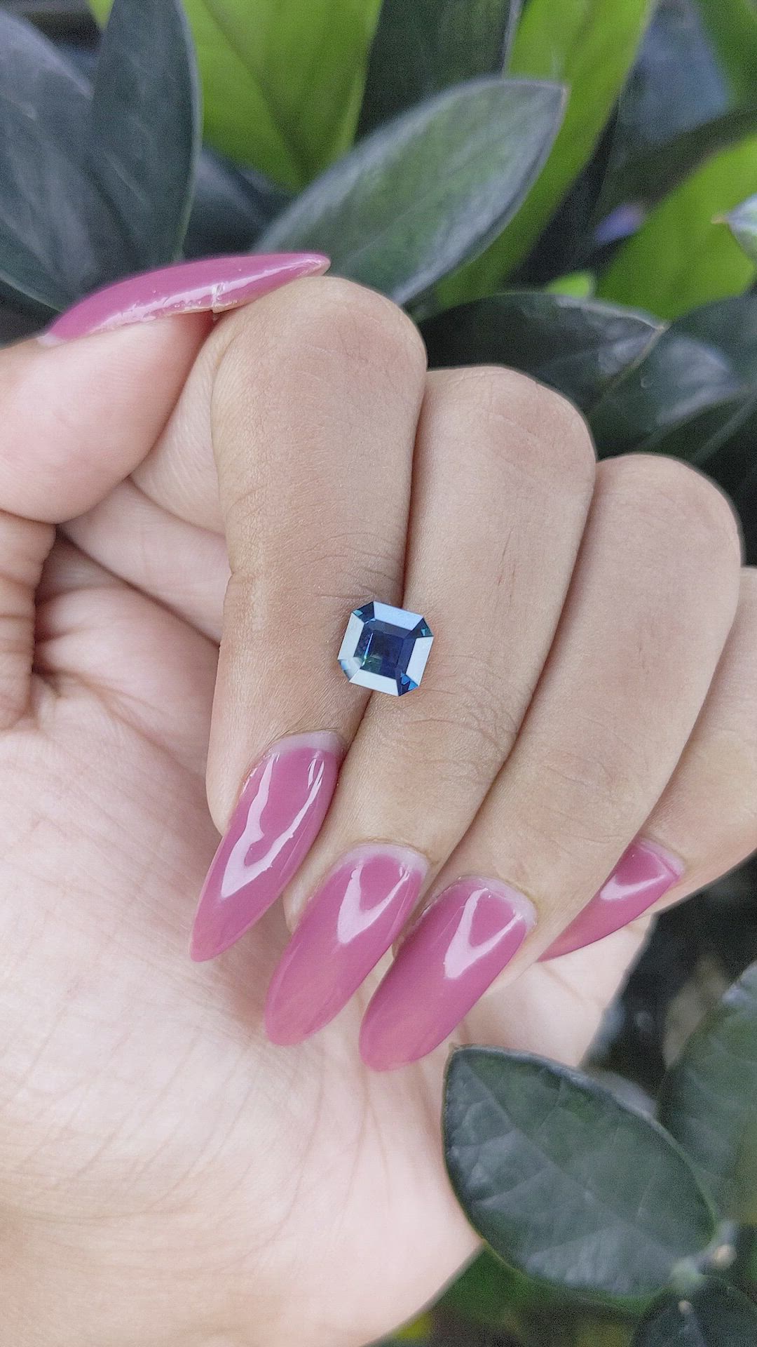 1.55 Ct. Bi Color Sapphire from Madagascar Size Video