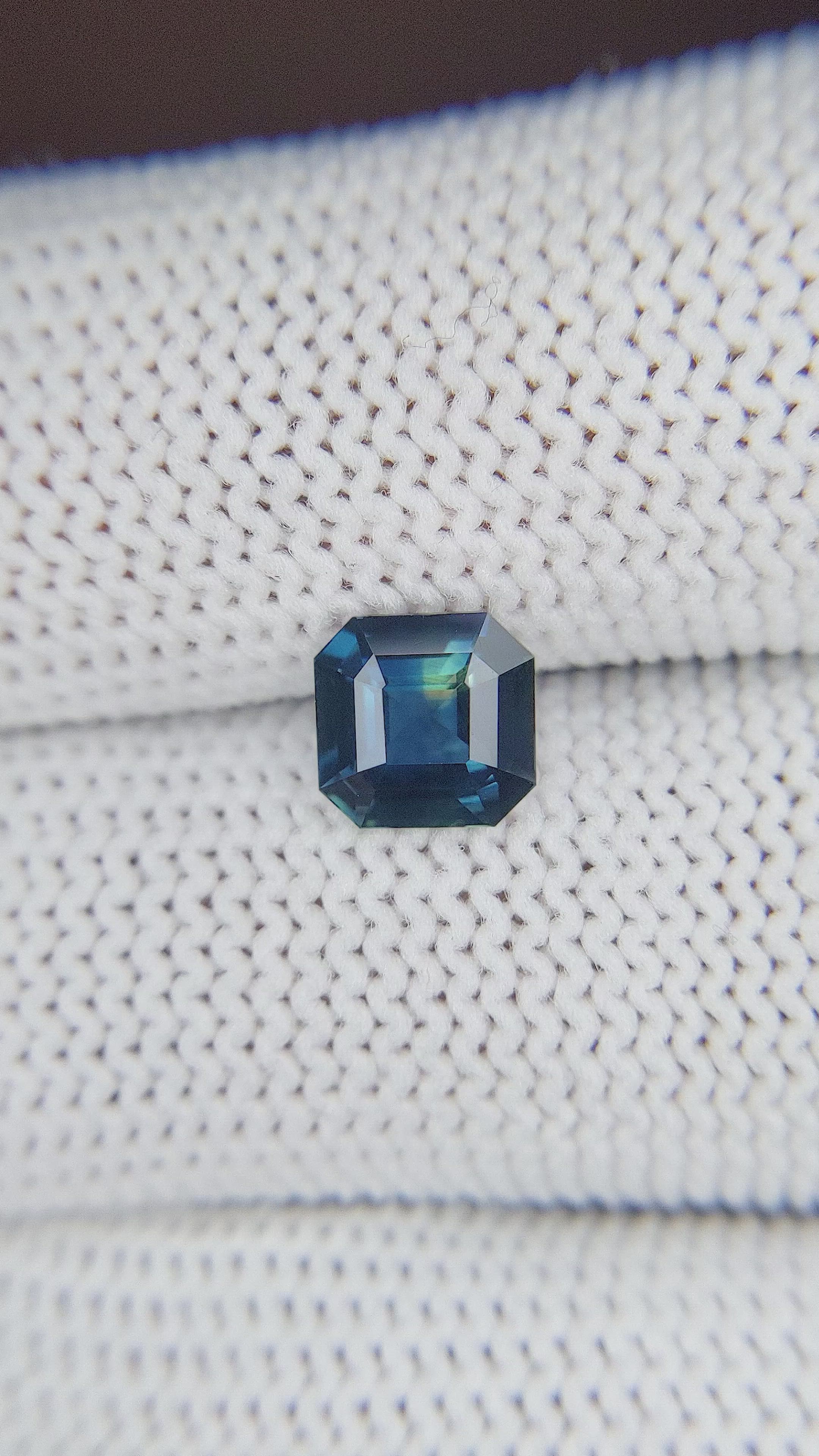 1.55 Ct. Bi Color Sapphire from Madagascar Size Video