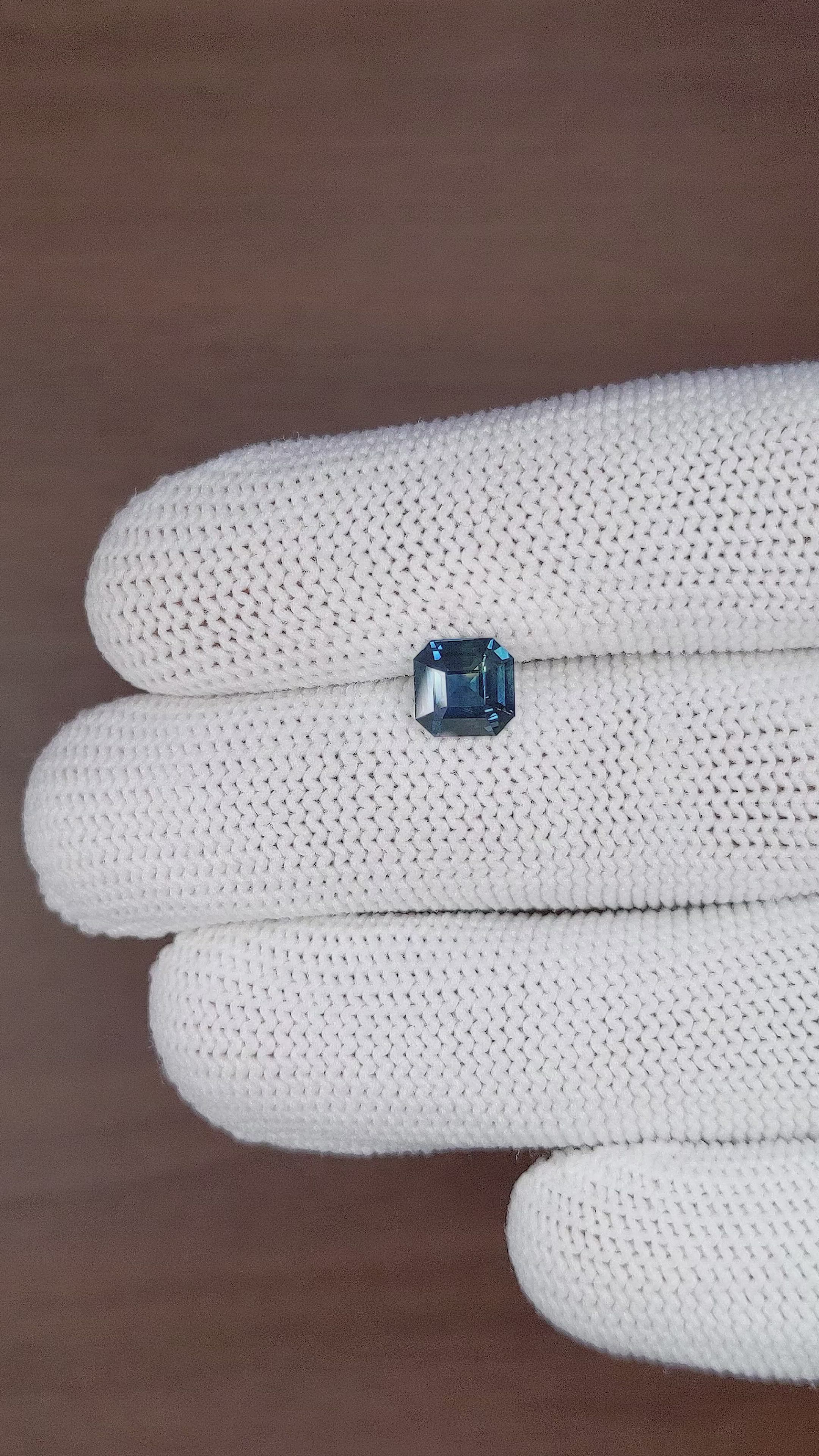 1.55 Ct. Bi Color Sapphire from Madagascar Size Video