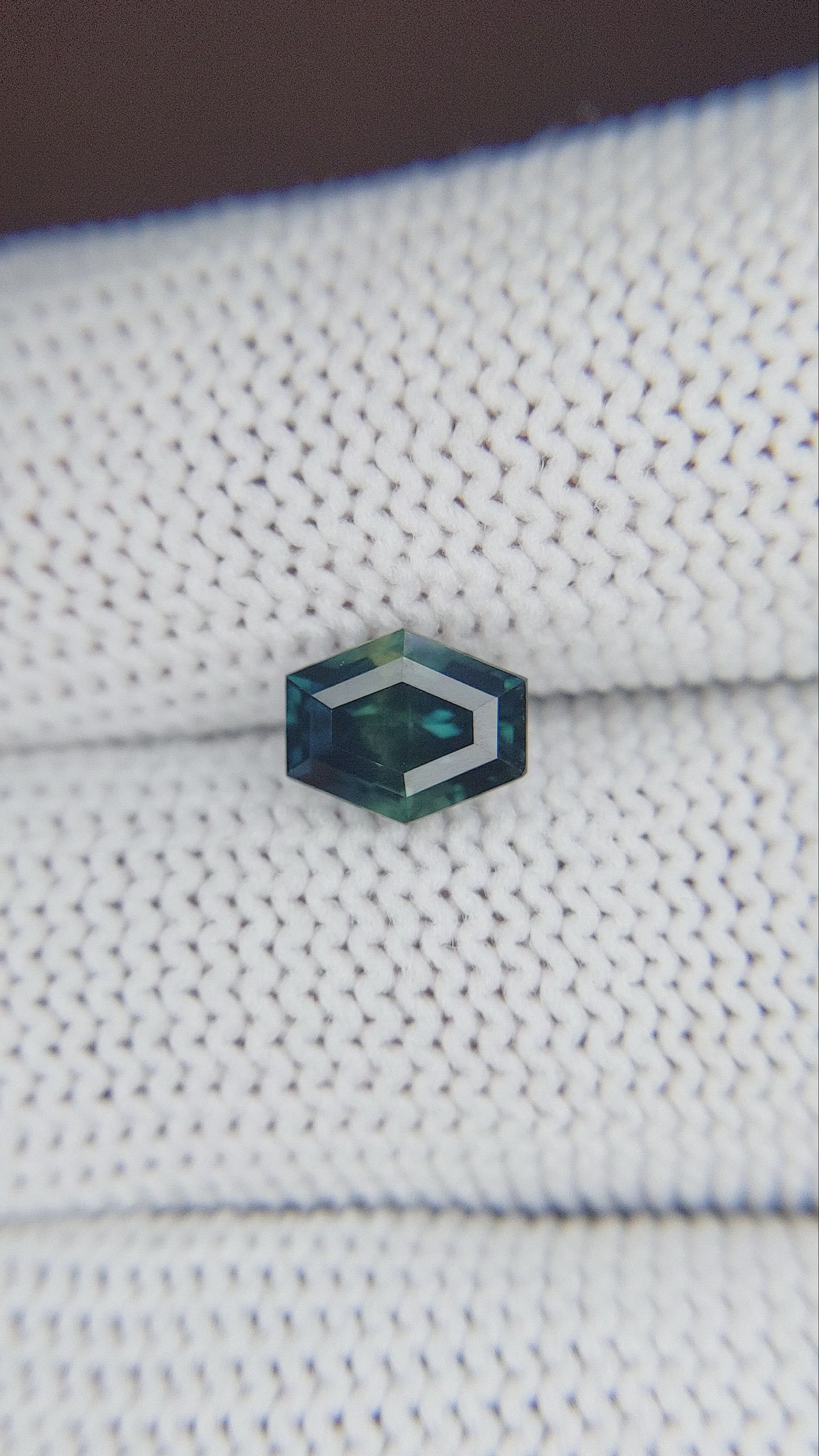 1.62 Ct. Bi Color Sapphire from Madagascar Size Video