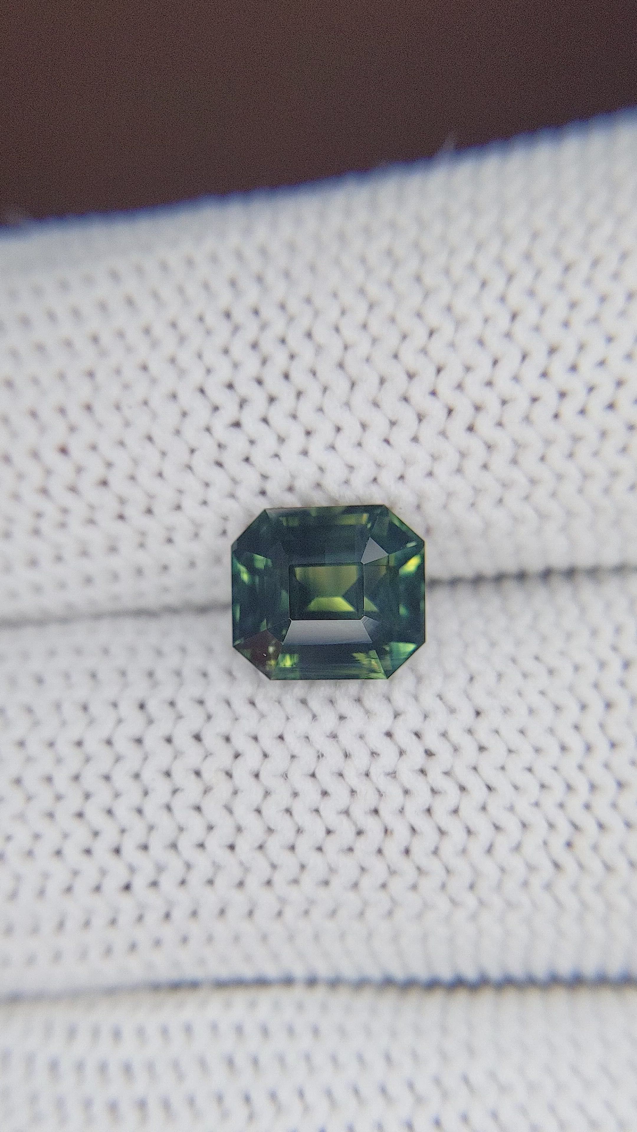 3.10 Ct. Bi Color Sapphire from Madagascar Size Video