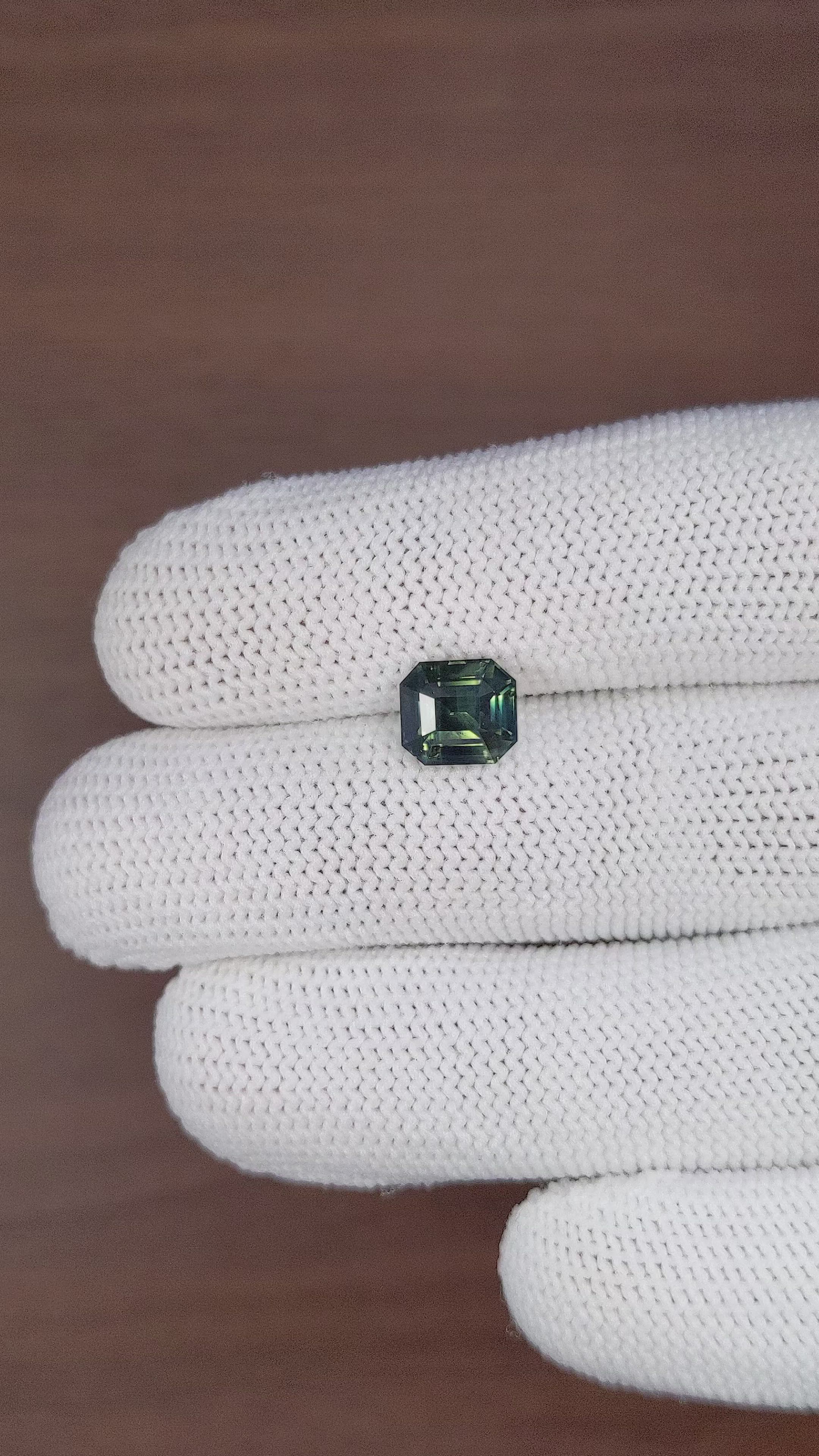 3.10 Ct. Bi Color Sapphire from Madagascar Size Video