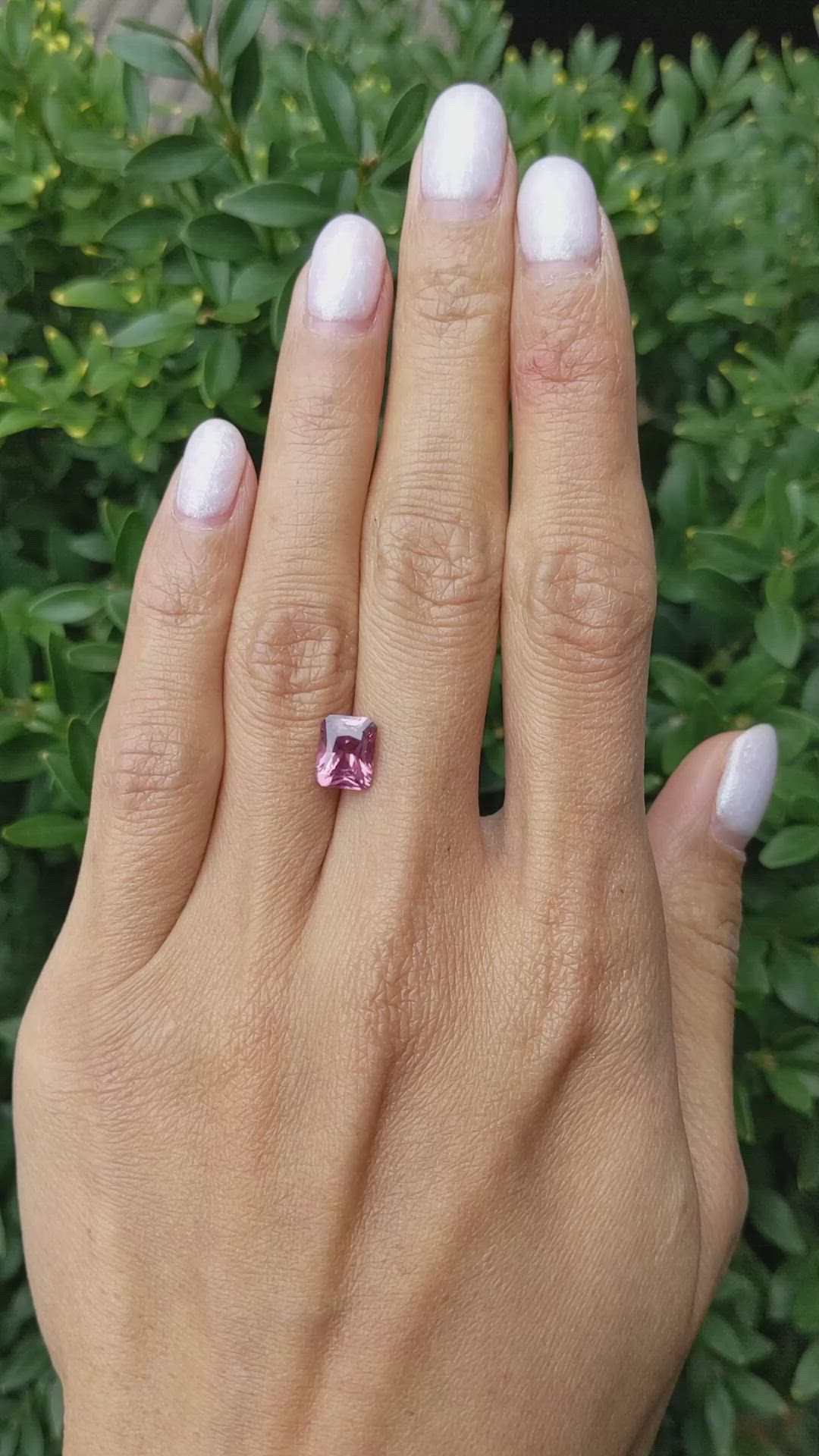 2.27 Ct. Pink Sapphire from Madagascar Size Video