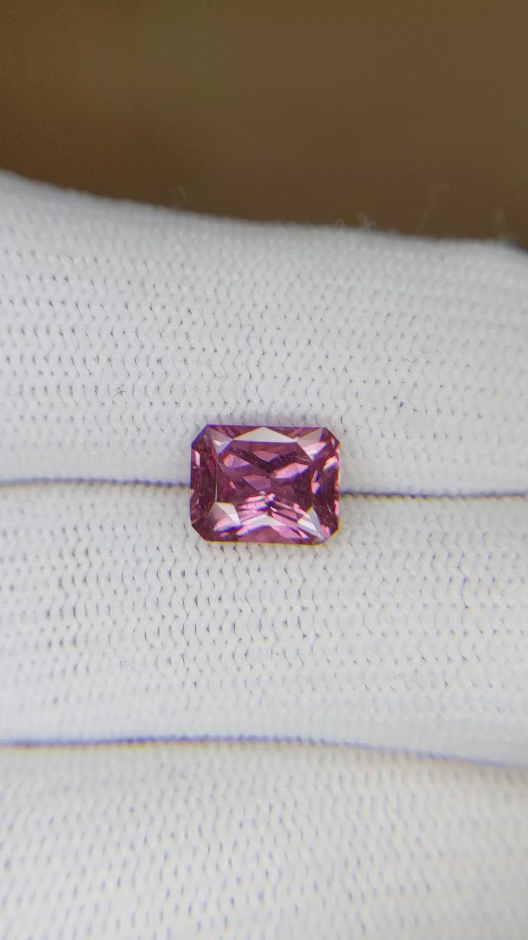 2.27 Ct. Pink Sapphire from Madagascar Size Video