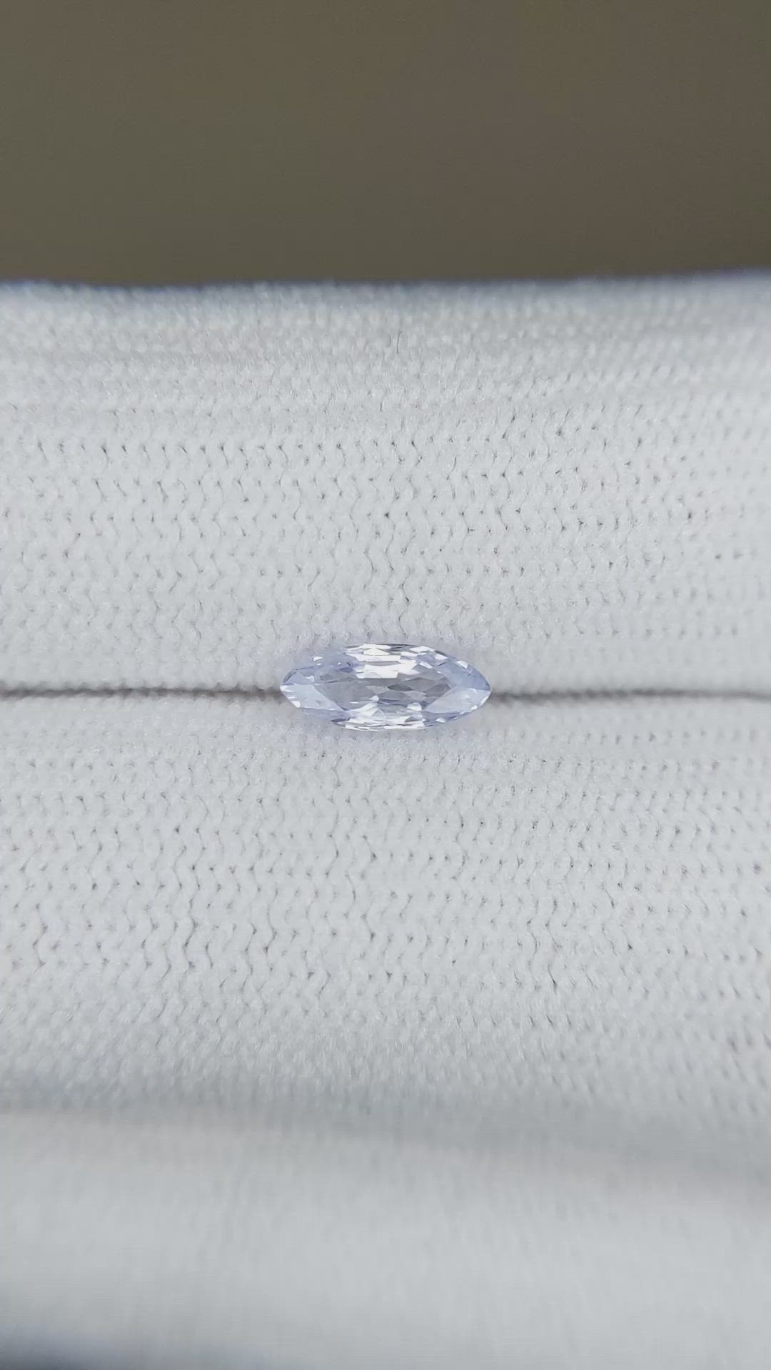 0.52 Ct. Blue Sapphire from Ceylon (Sri Lanka) Size Video