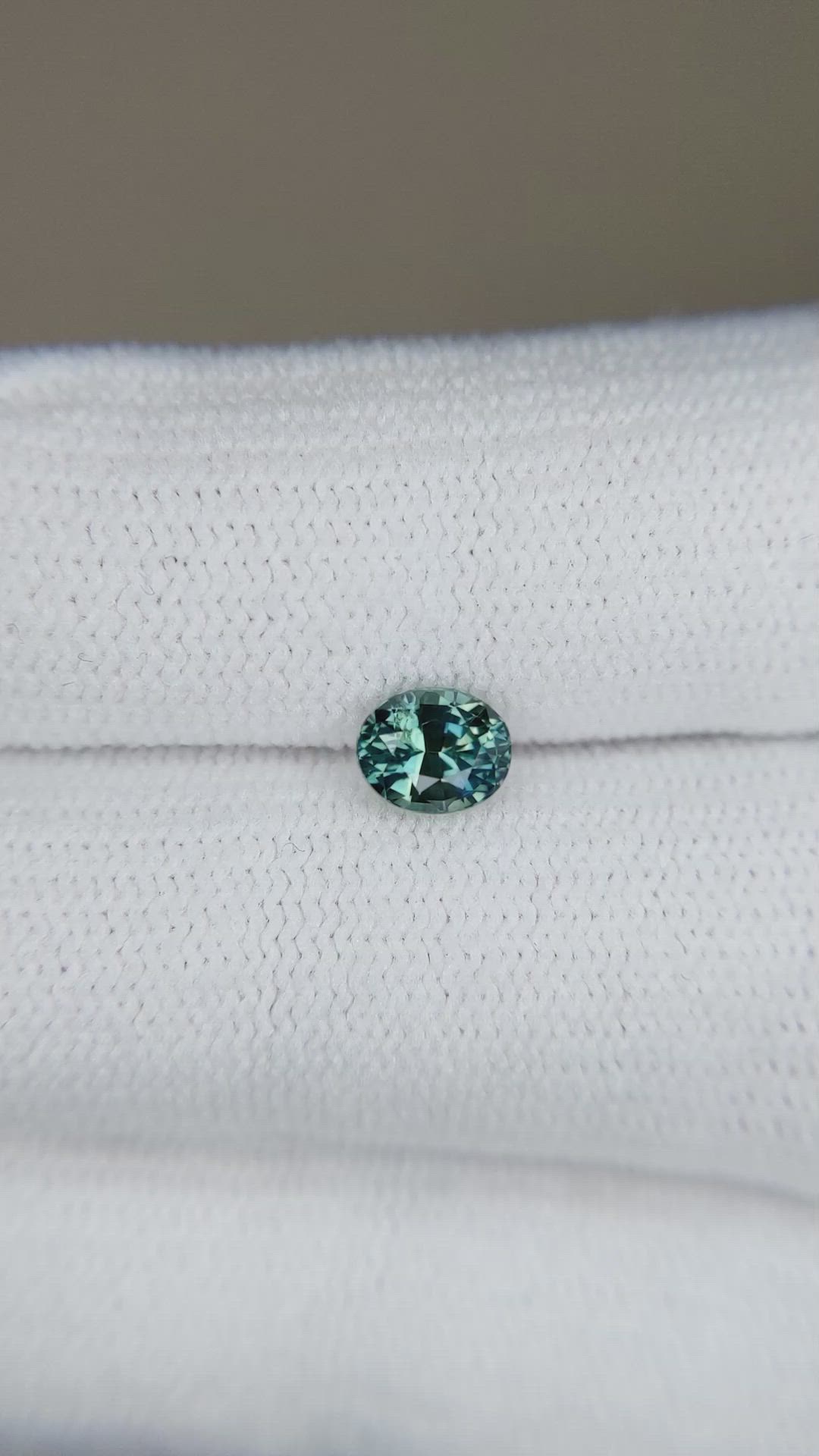 0.73 Ct. Bi Color Sapphire from Madagascar Size Video