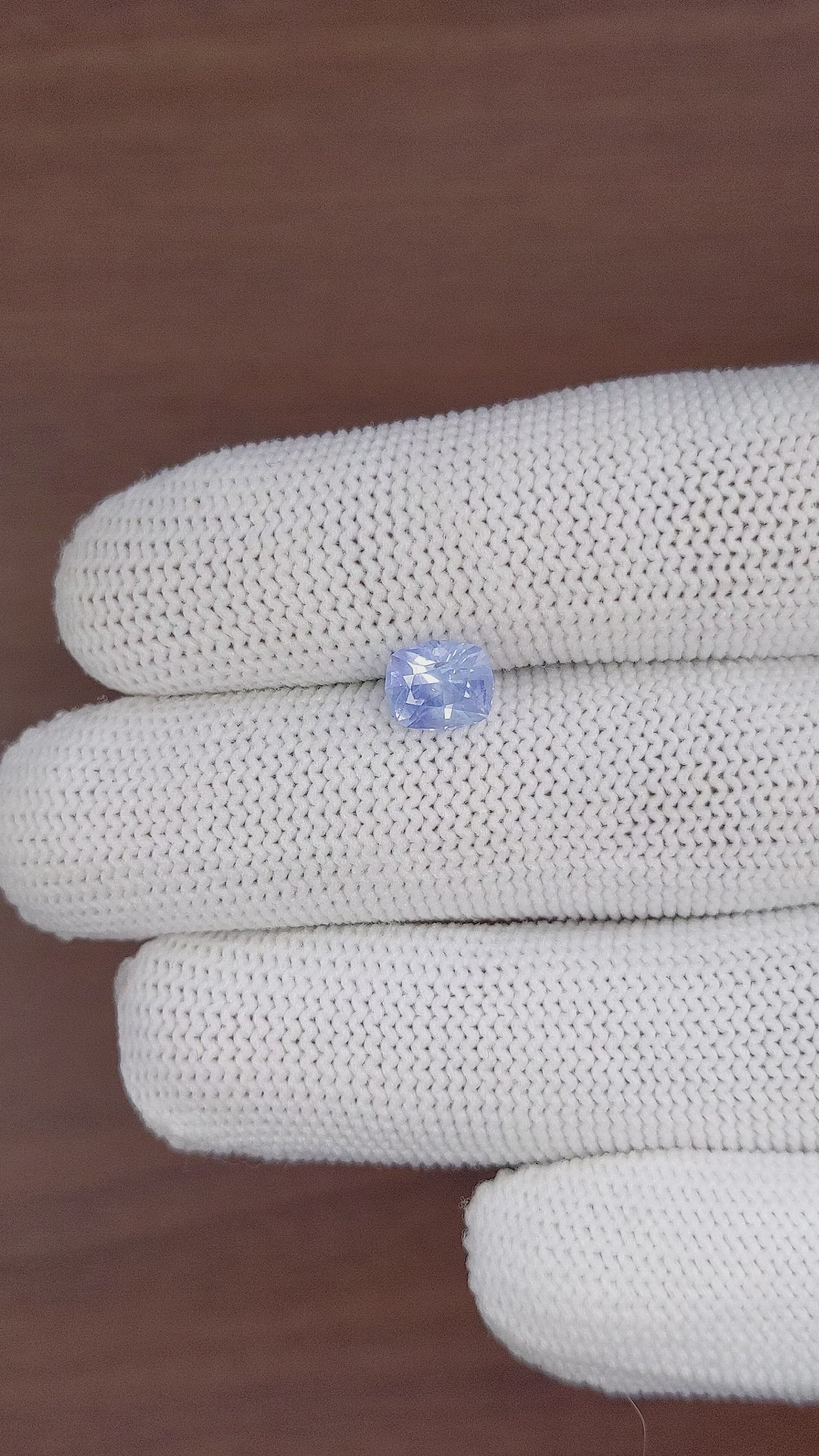 2.08 Ct. Blue Sapphire from Ceylon (Sri Lanka) Size Video