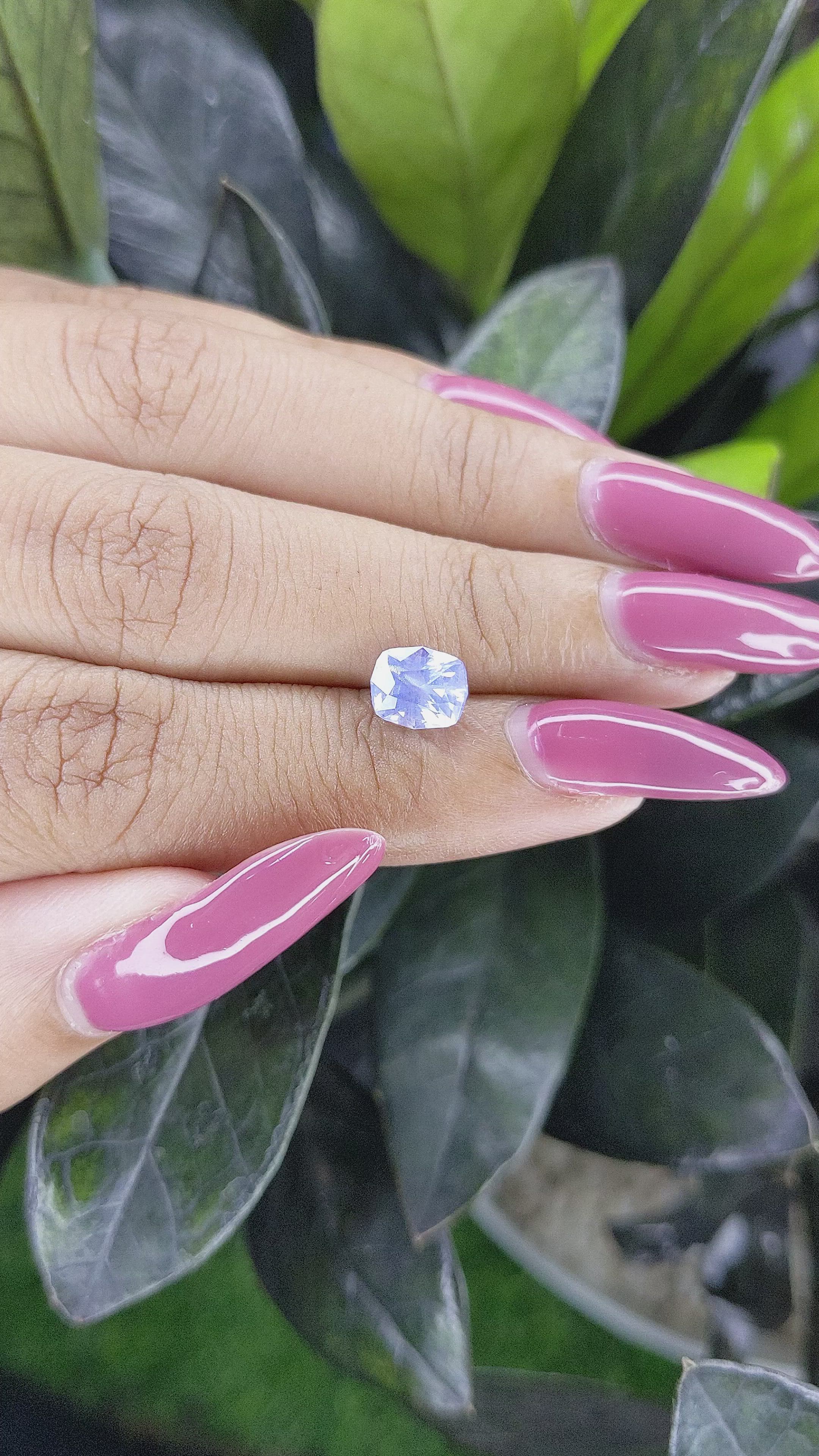 2.08 Ct. Blue Sapphire from Ceylon (Sri Lanka) Size Video