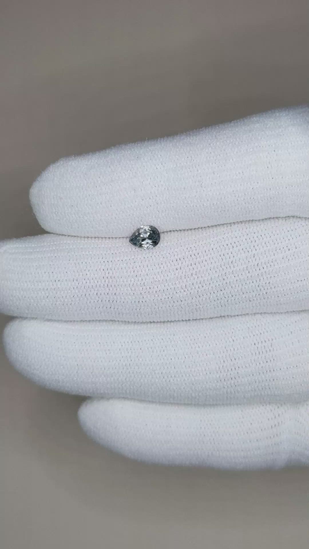 0.42 Ct. Multi Color Sapphire from Montana Size Video