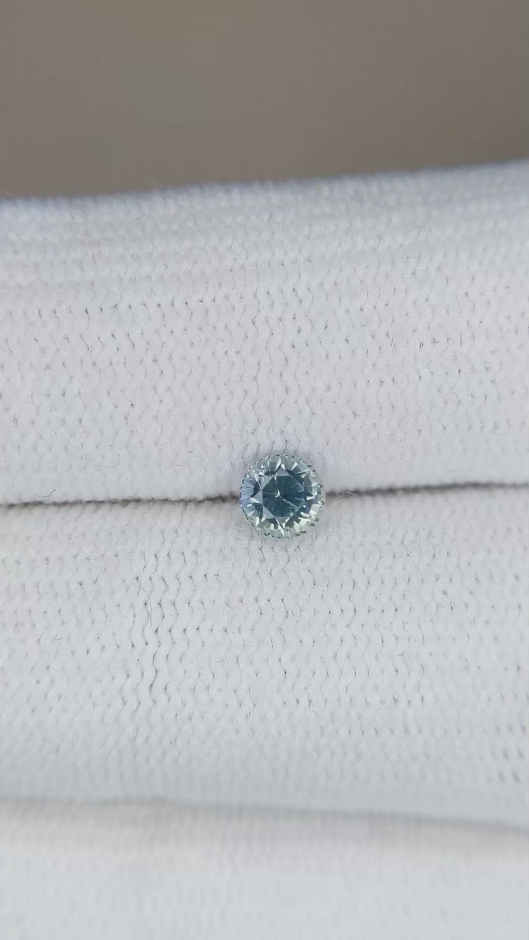 0.36 Ct. Blue Sapphire from Madagascar Size Video