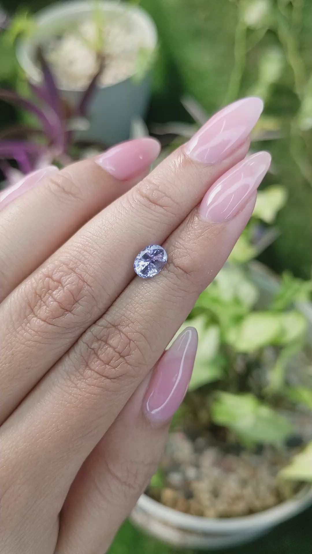 1.51 Ct. Blue Sapphire from Ceylon (Sri Lanka) Size Video