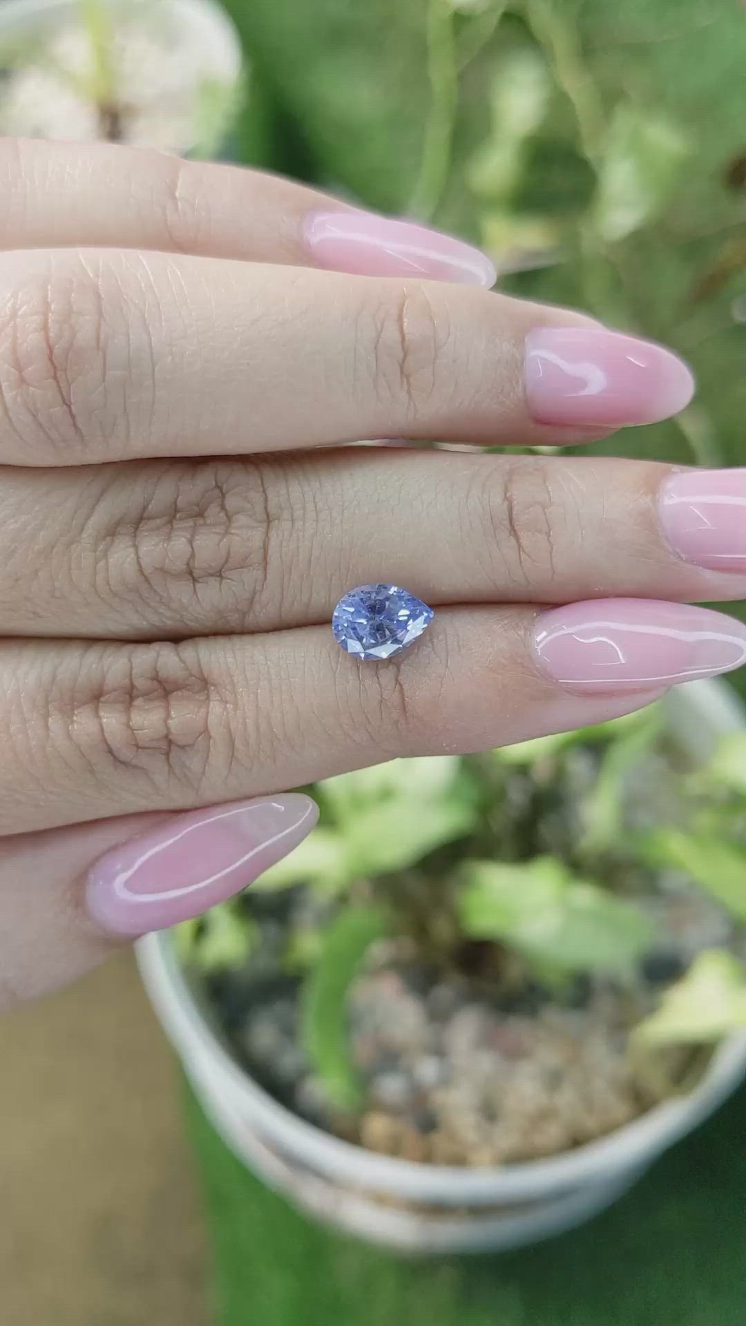 1.80 Ct. Blue Sapphire from Ceylon (Sri Lanka) Size Video