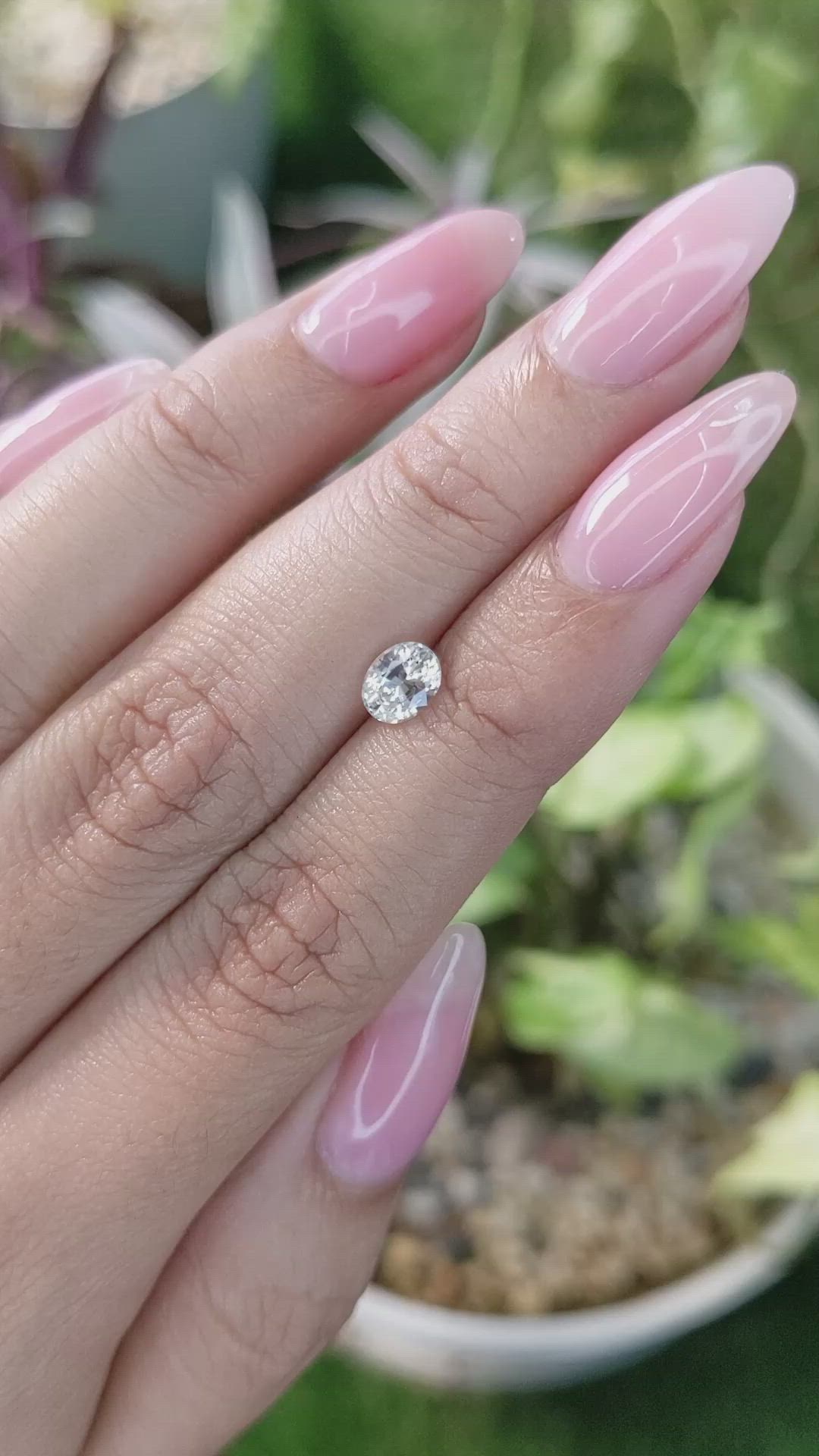 0.74 Ct. Yellow Sapphire from Ceylon (Sri Lanka) Size Video