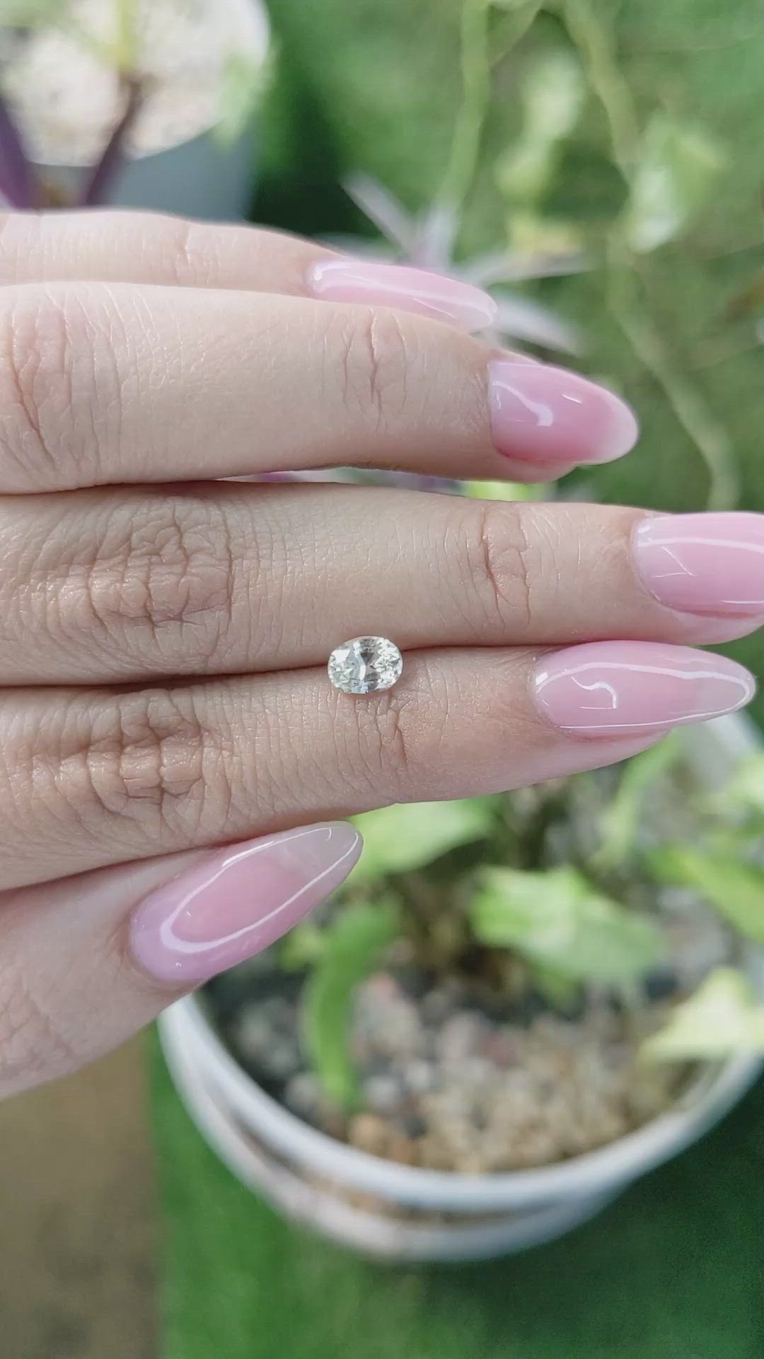 0.74 Ct. Yellow Sapphire from Ceylon (Sri Lanka) Size Video