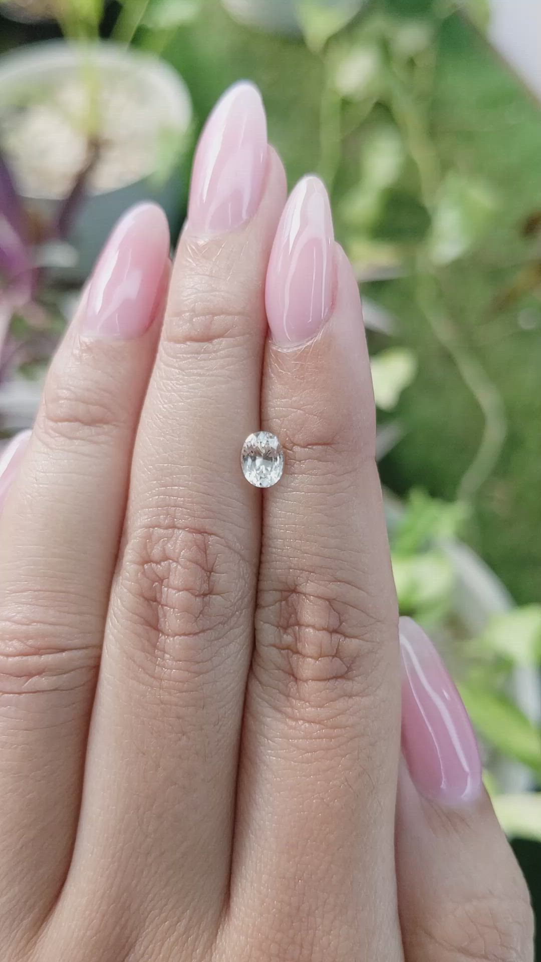 0.74 Ct. Yellow Sapphire from Ceylon (Sri Lanka) Size Video