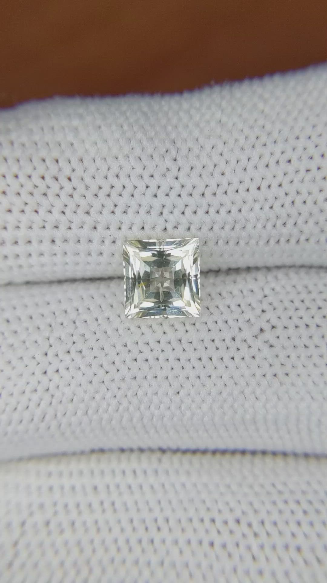1.90 Ct. Yellow Sapphire from Ceylon (Sri Lanka) Size Video