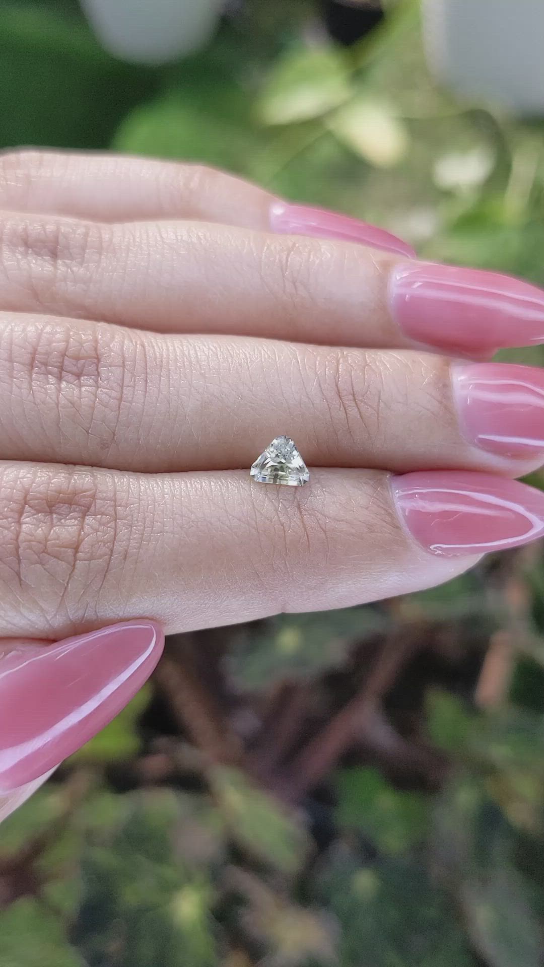 0.63 Ct. Yellow Sapphire from Ceylon (Sri Lanka) Size Video