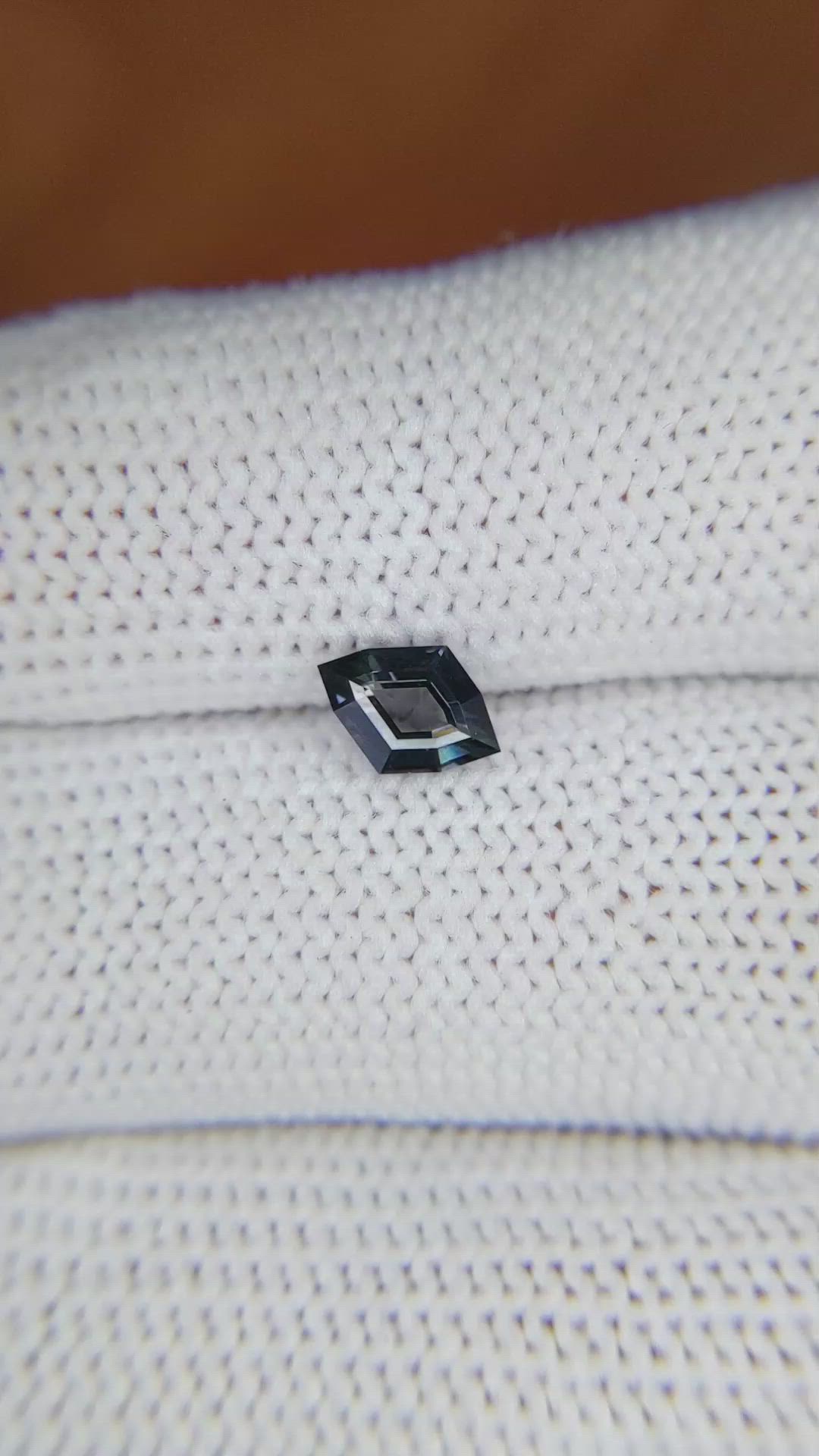 0.70 Ct. Blue Sapphire from Ceylon (Sri Lanka) Size Video