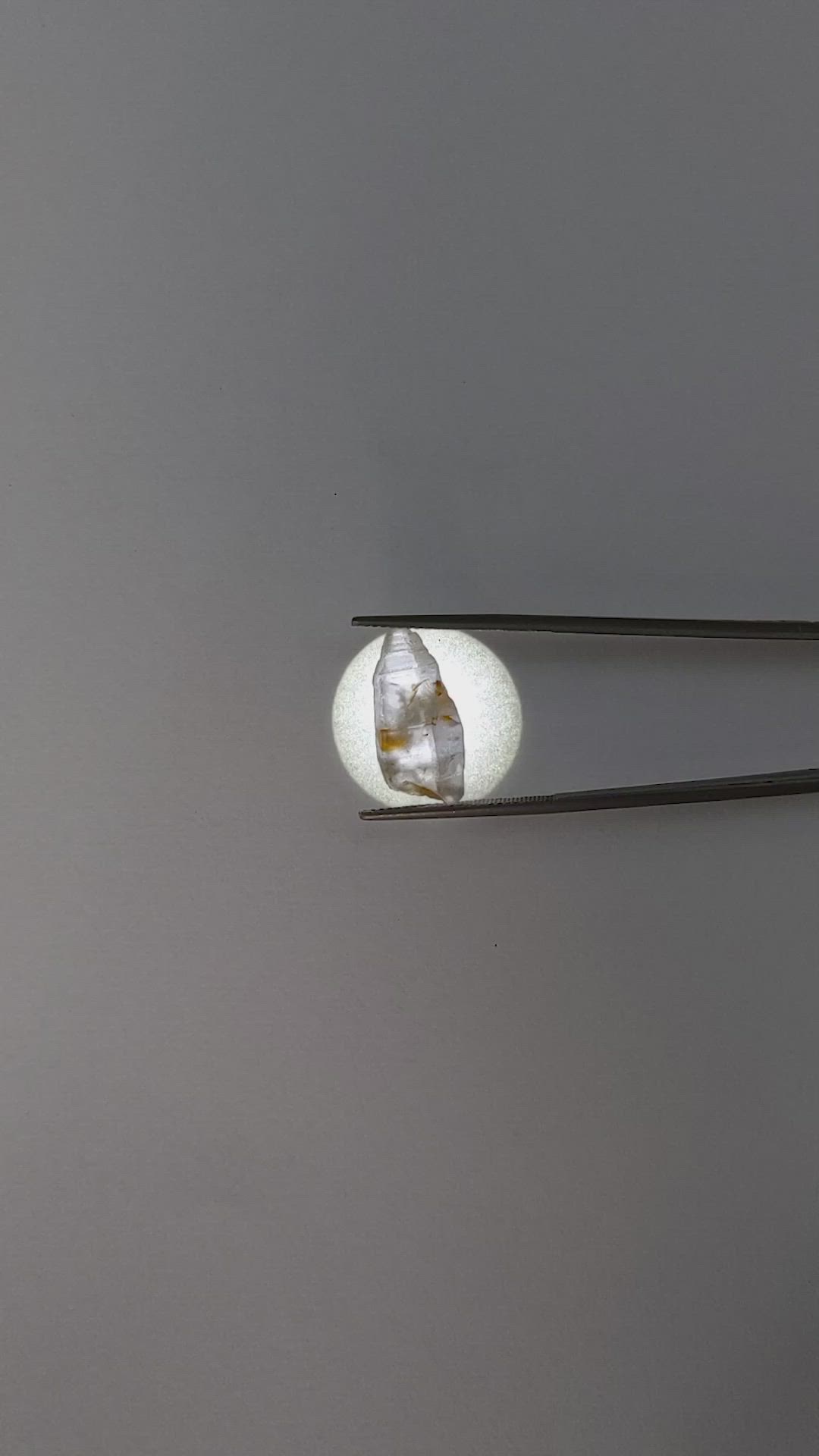 11.38 Ct. Grey Rough Sapphire from Ceylon (Sri Lanka) Size Video