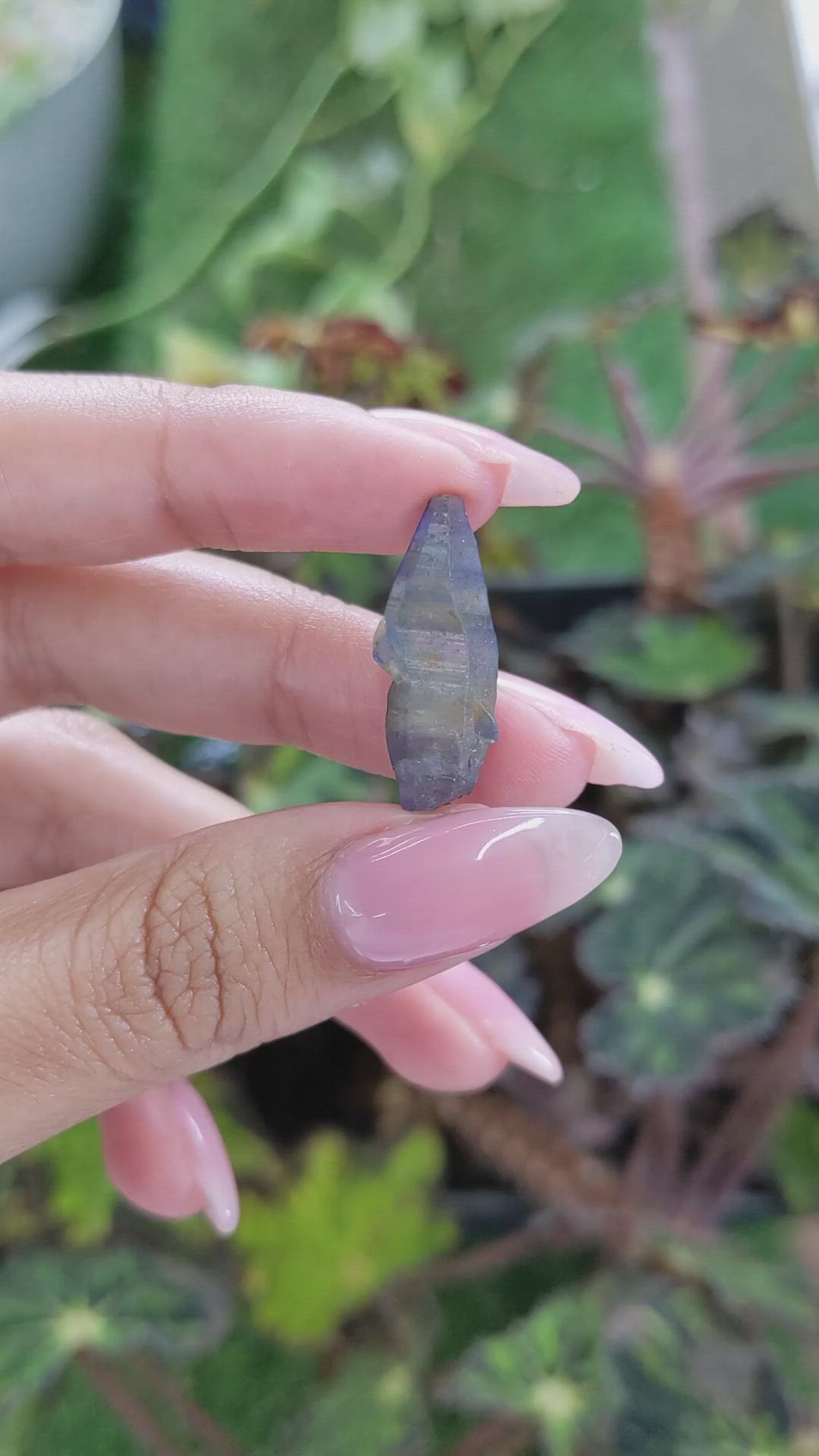 13.19 Ct. Blue Rough Sapphire from Ceylon (Sri Lanka) Size Video