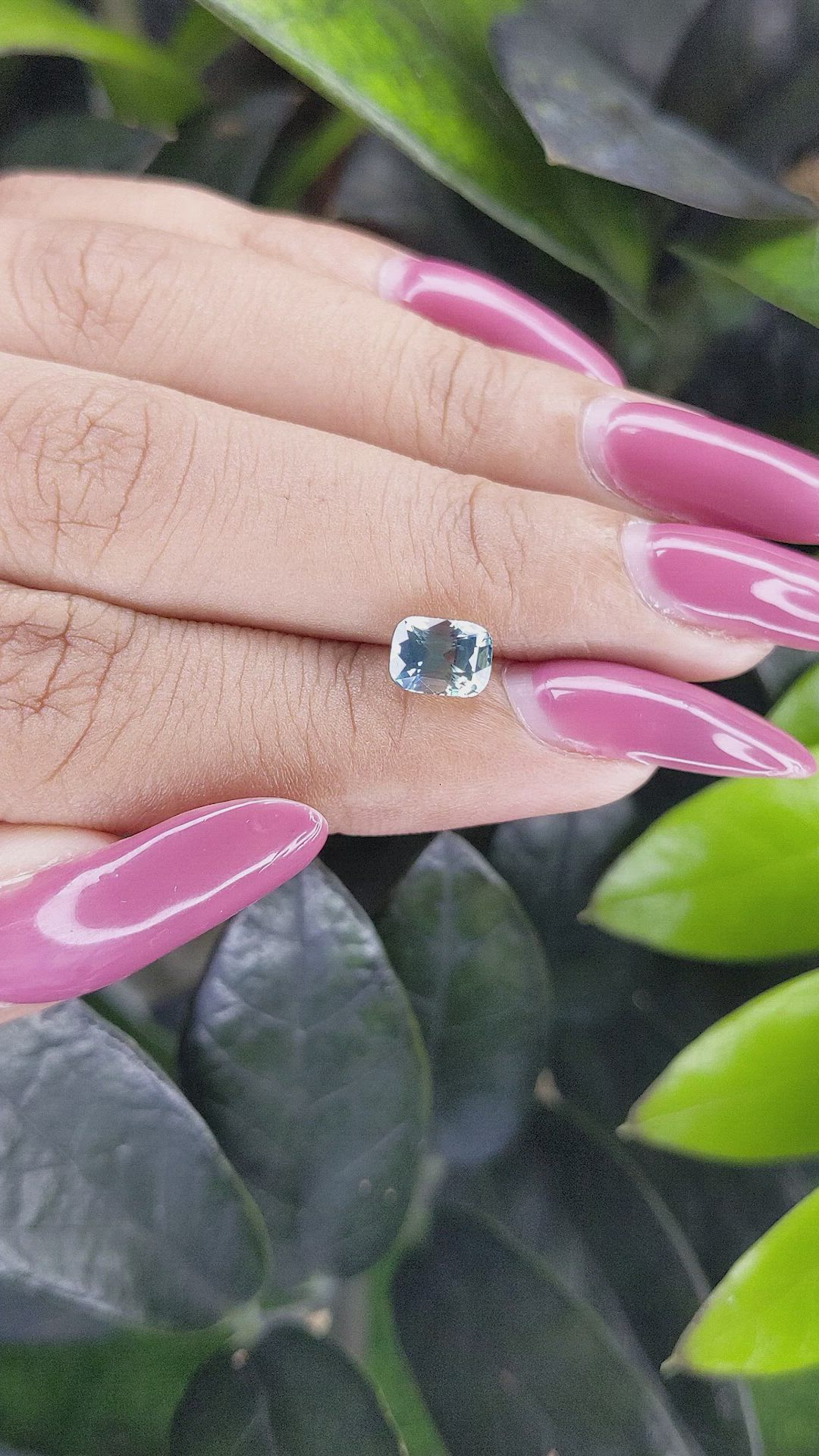 1.50 Ct. Bi Color Sapphire from Madagascar Size Video