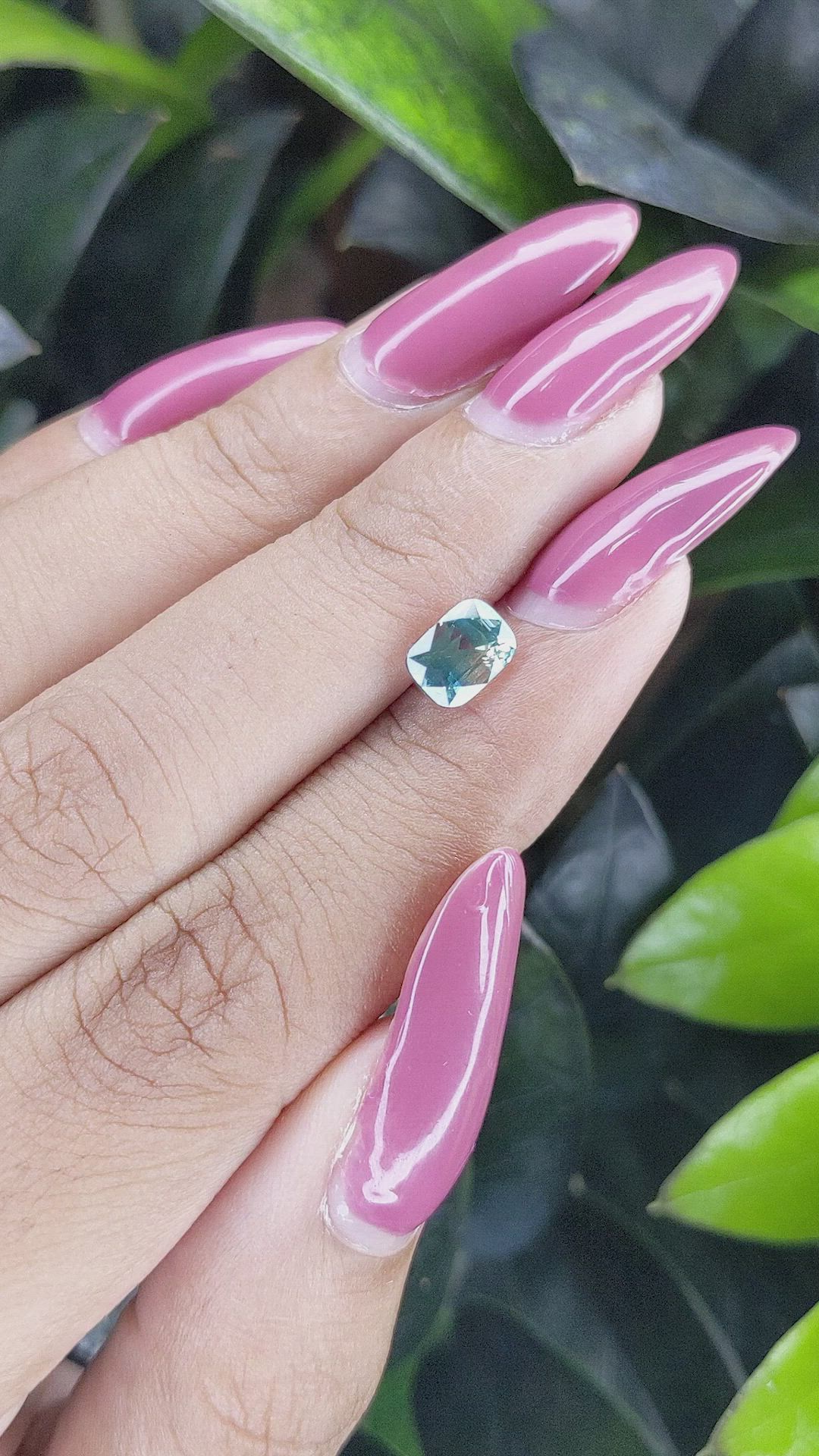 1.50 Ct. Bi Color Sapphire from Madagascar Size Video