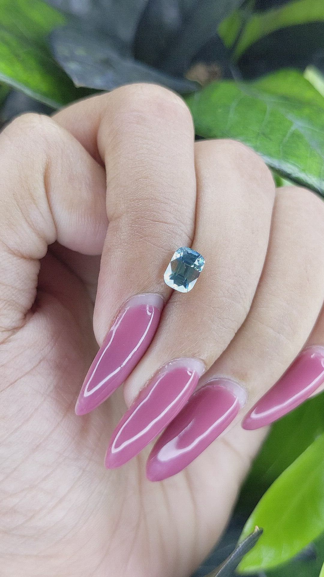 1.50 Ct. Bi Color Sapphire from Madagascar Size Video