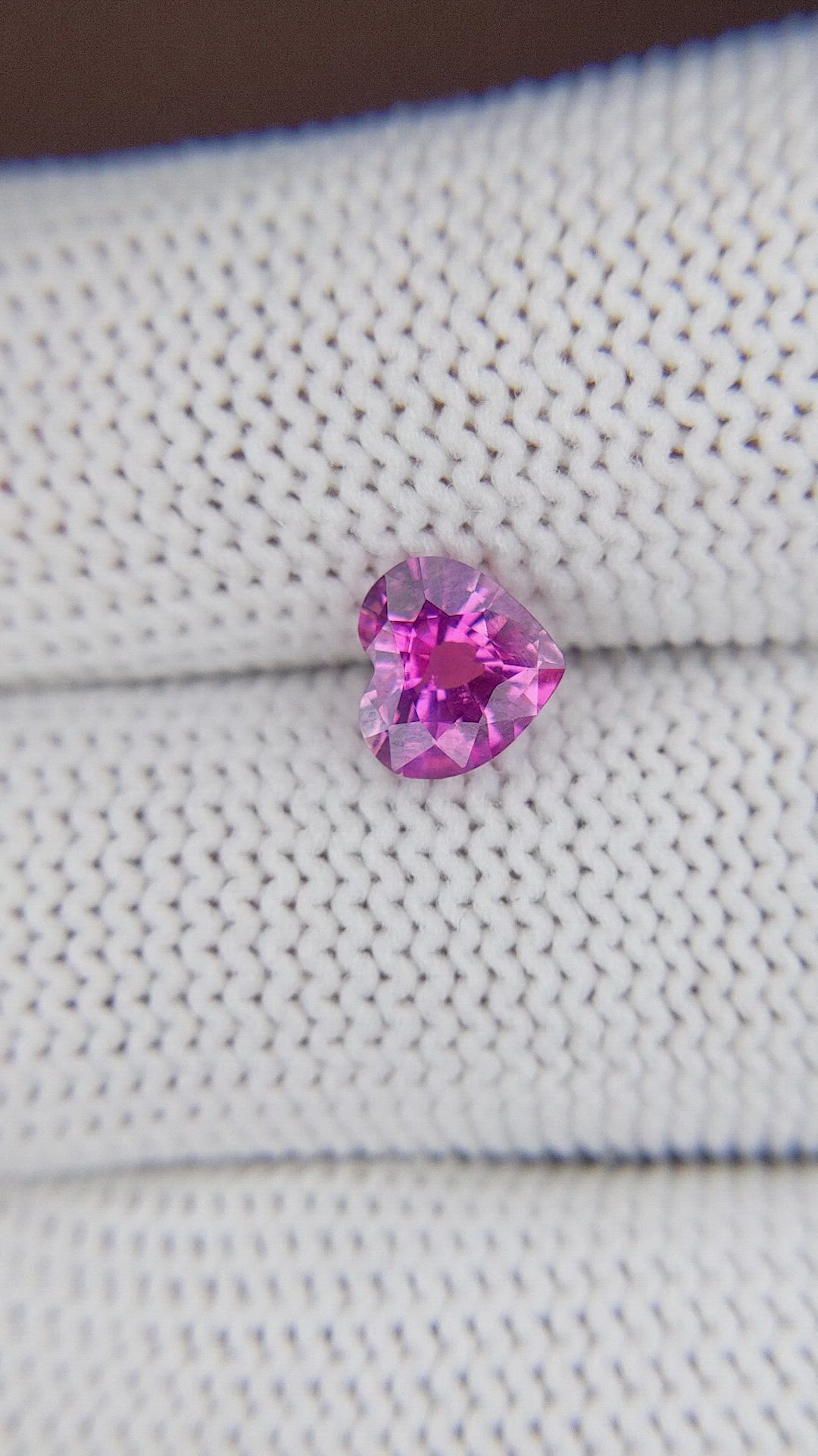 1.16 Ct. Pink Sapphire from Ceylon (Sri Lanka) Size Video