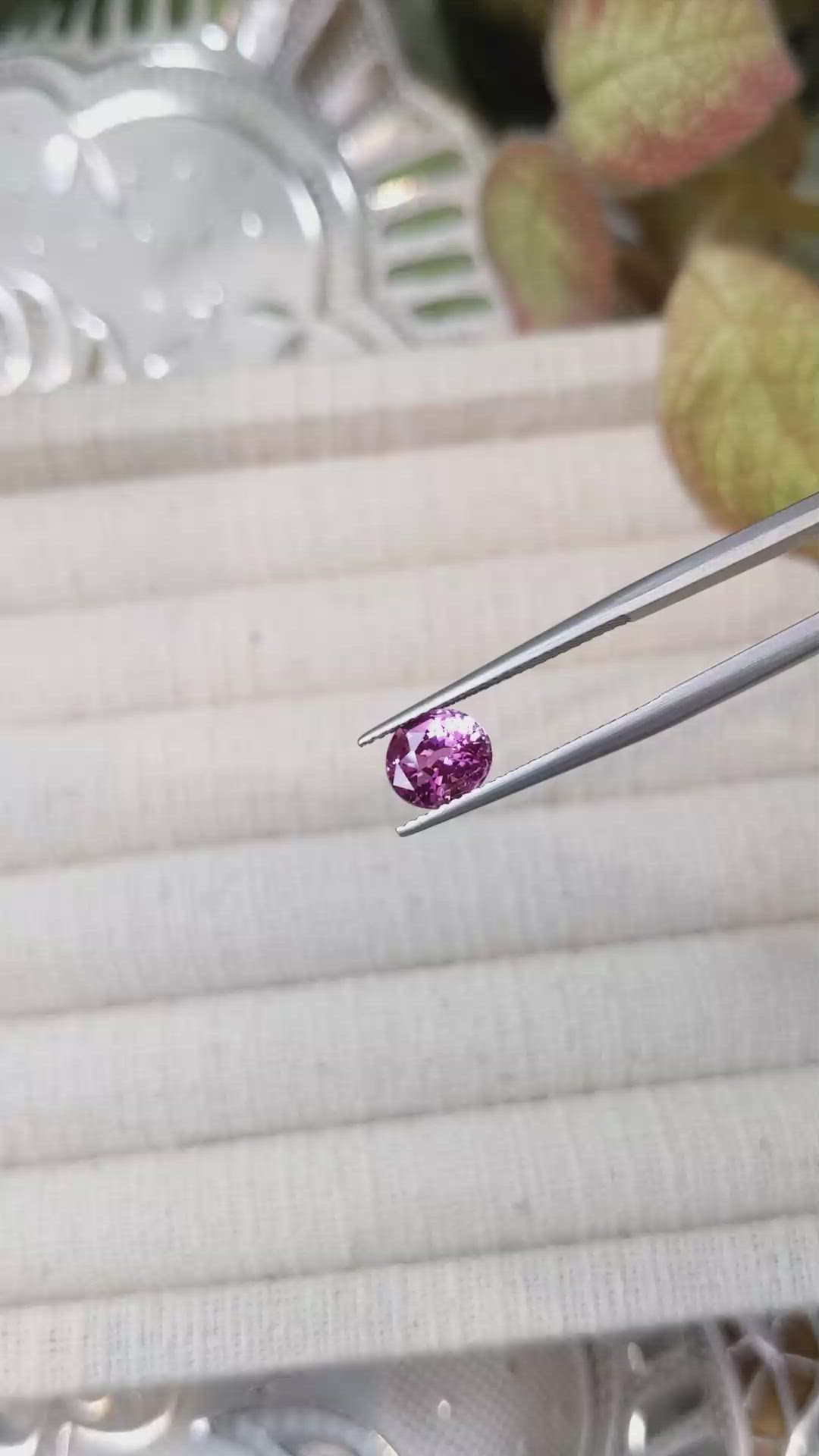 2.00 Ct. Pink Sapphire from Madagascar Size Video