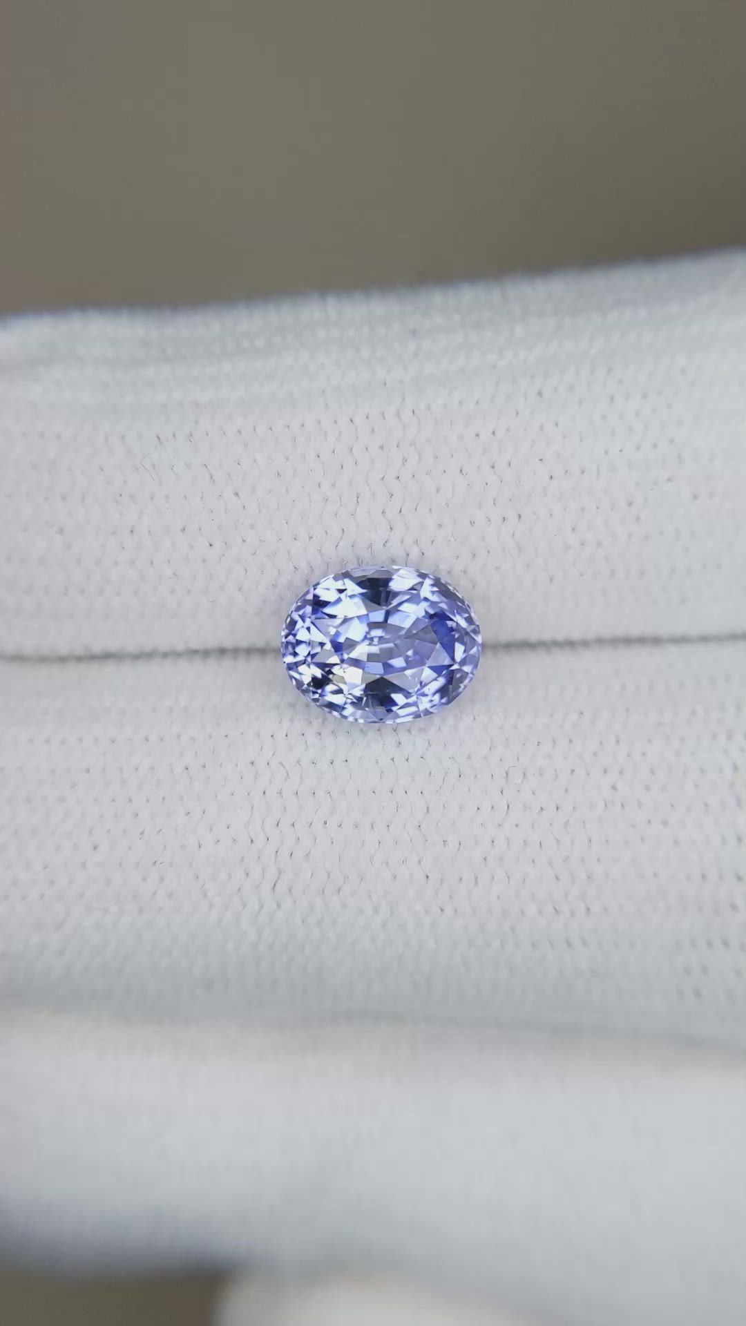 1.93 Ct. Blue Sapphire from Ceylon (Sri Lanka) Size Video