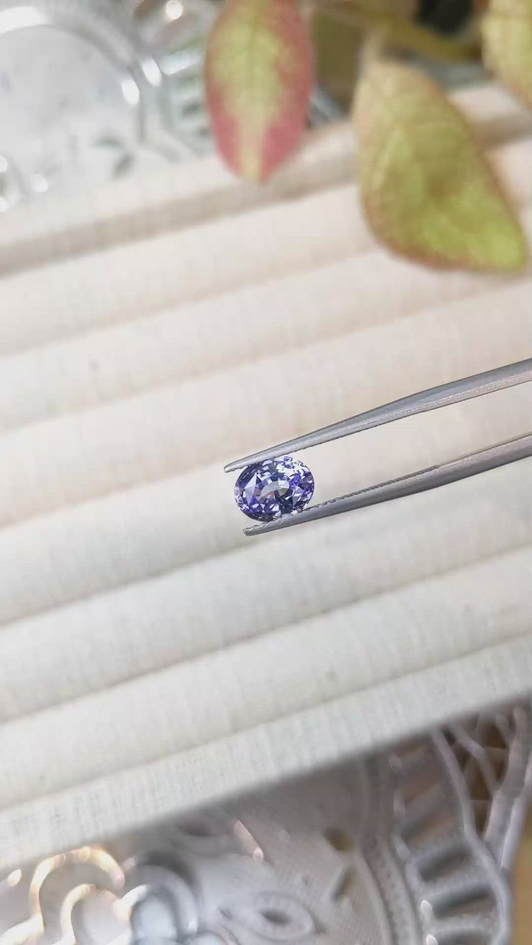 1.93 Ct. Blue Sapphire from Ceylon (Sri Lanka) Size Video