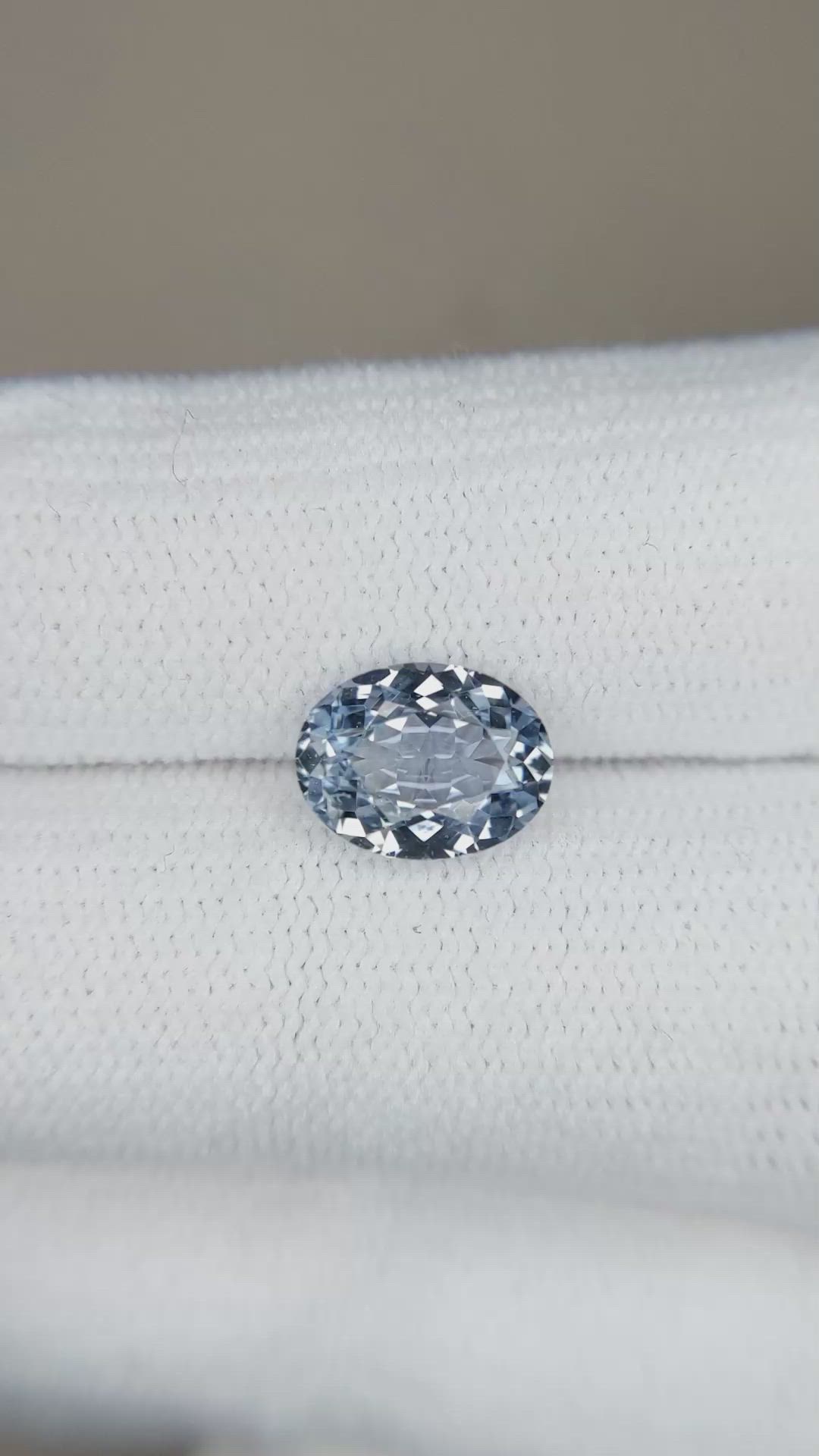 2.09 Ct. Blue Sapphire from Ceylon (Sri Lanka) Size Video