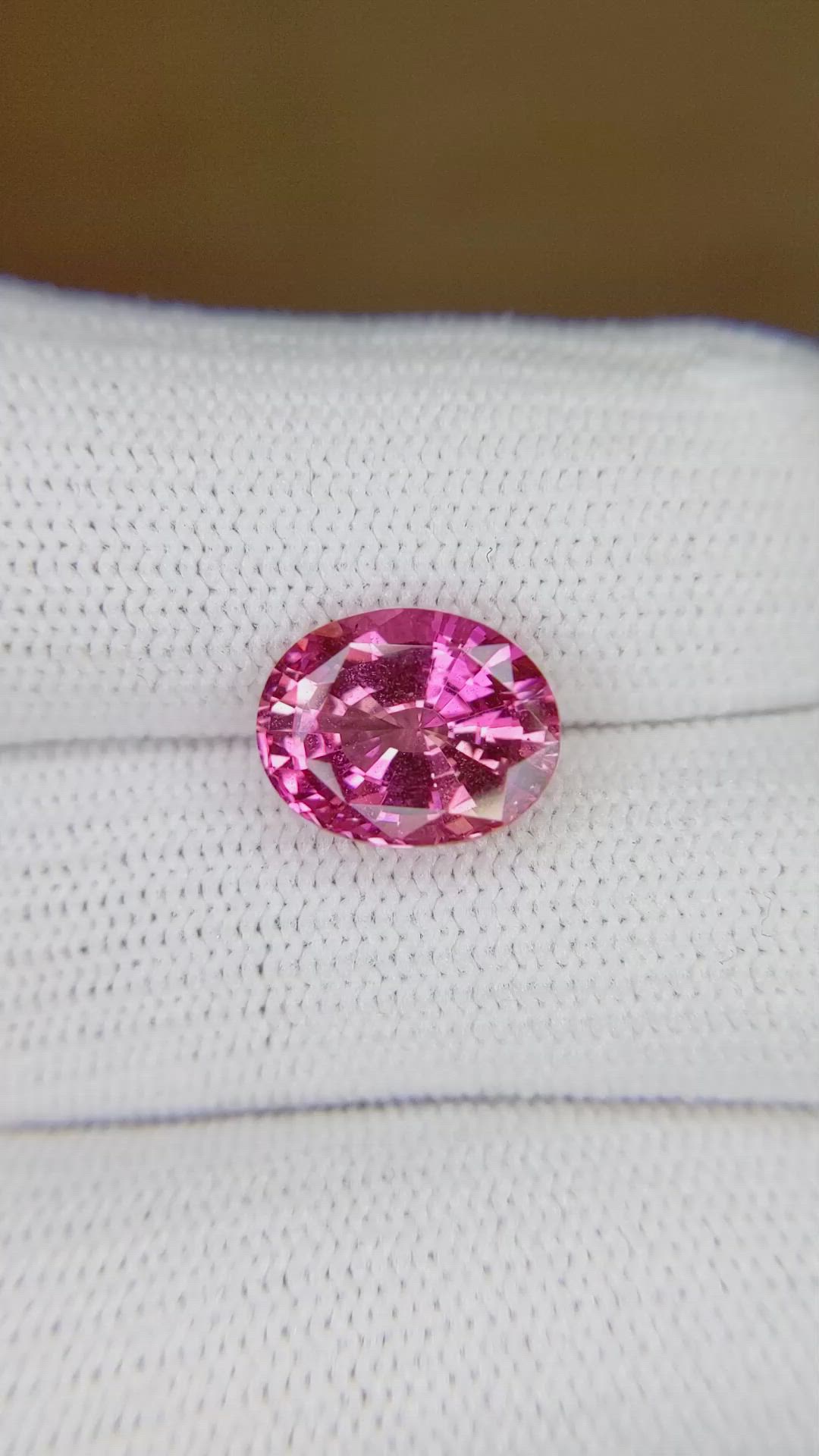 4.11 Ct. Pink Sapphire from Madagascar Size Video