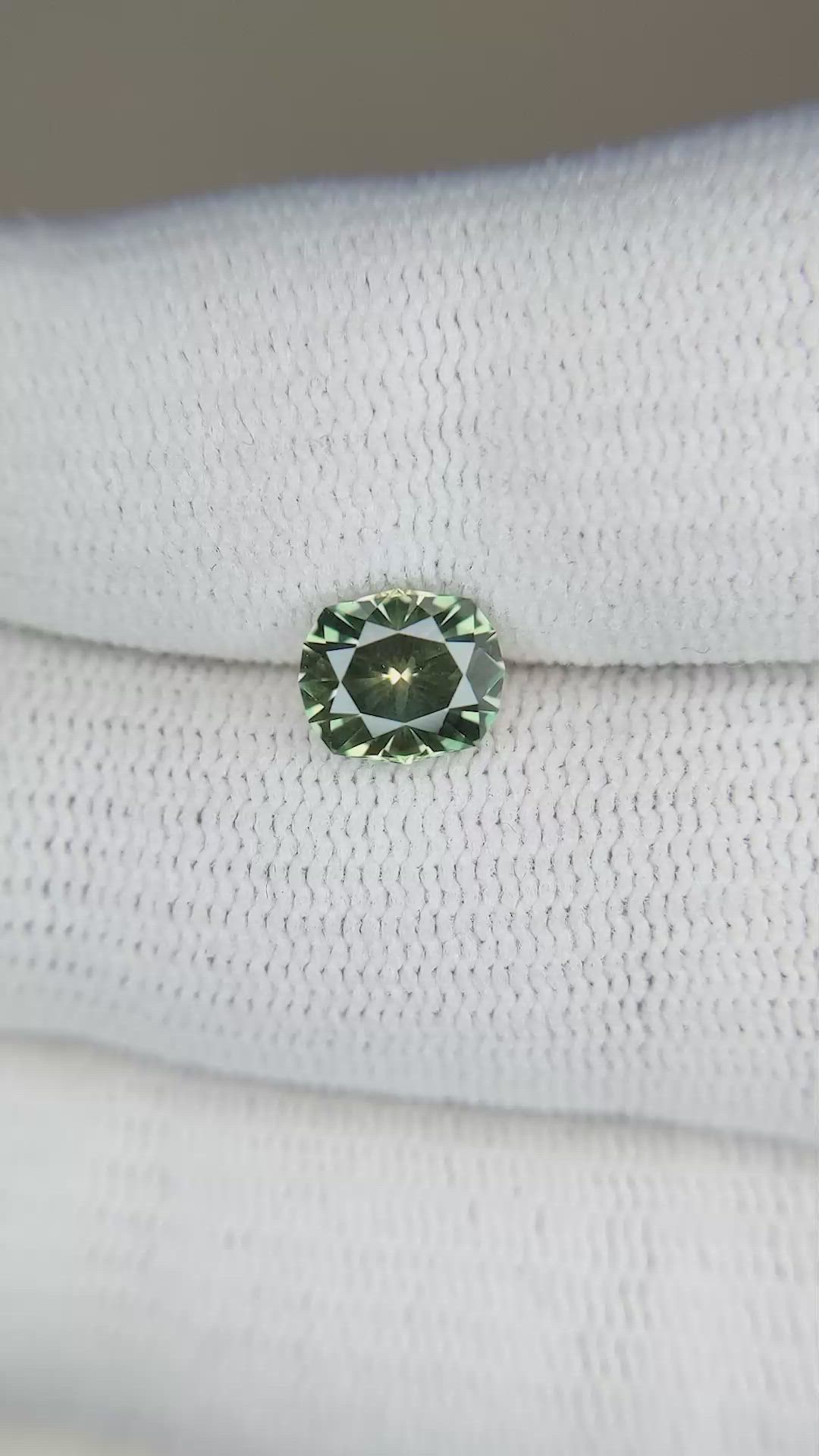 1.44 Ct. Bi Color Sapphire from Montana Size Video