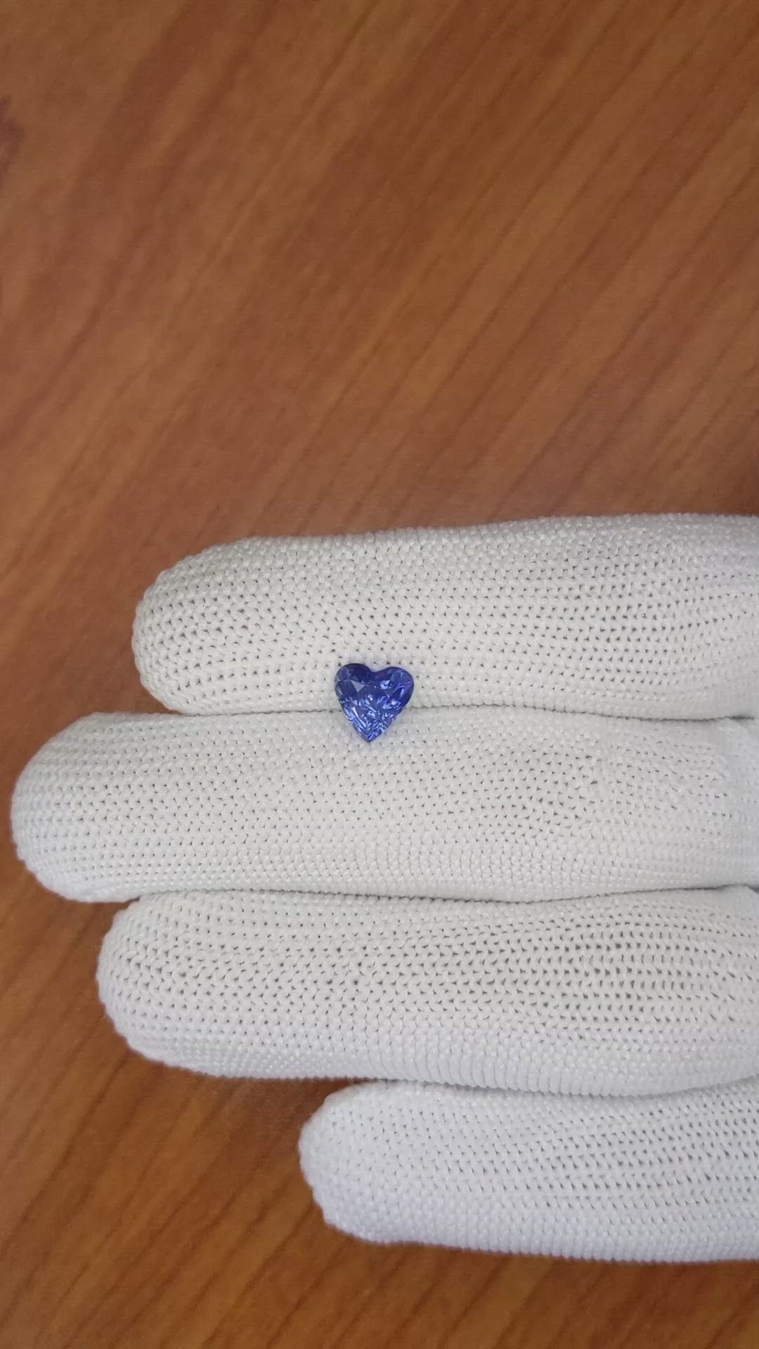 1.94 Ct. Blue Sapphire from Ceylon (Sri Lanka) Size Video