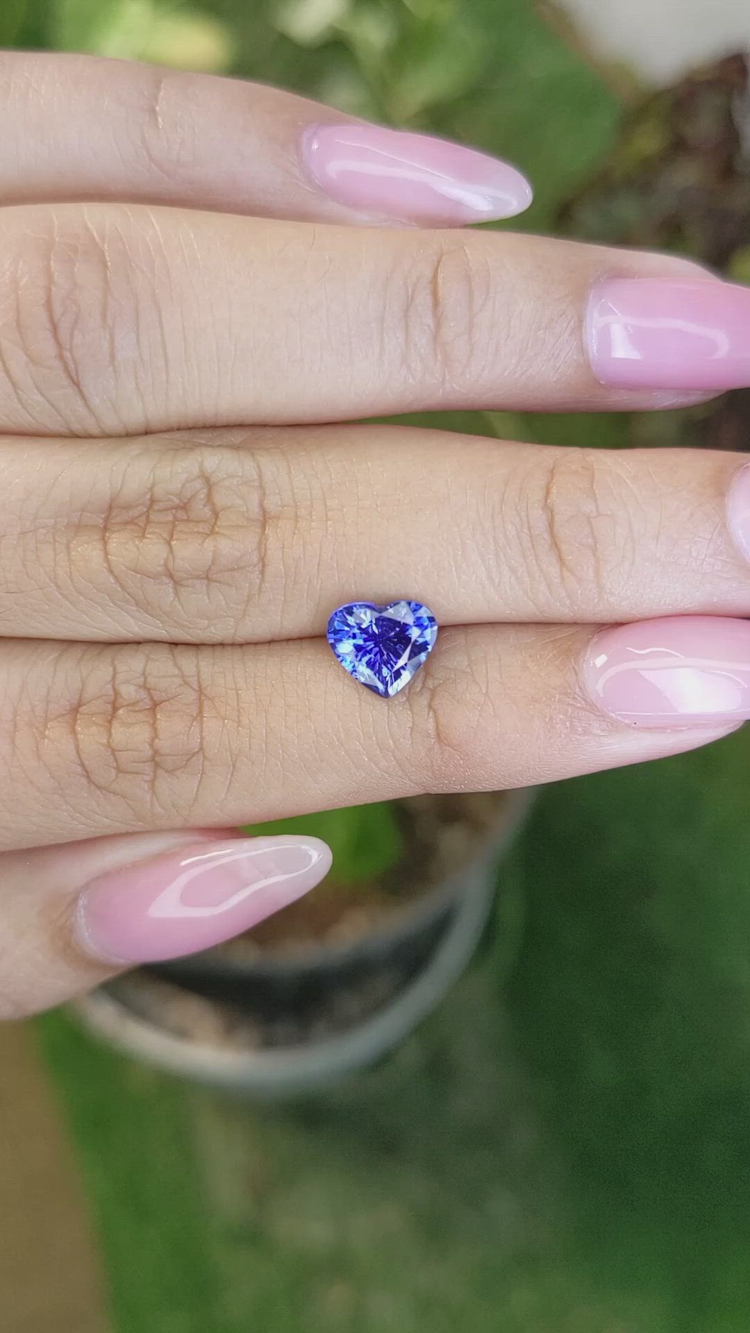 1.71 Ct. Blue Sapphire from Ceylon (Sri Lanka) Size Video