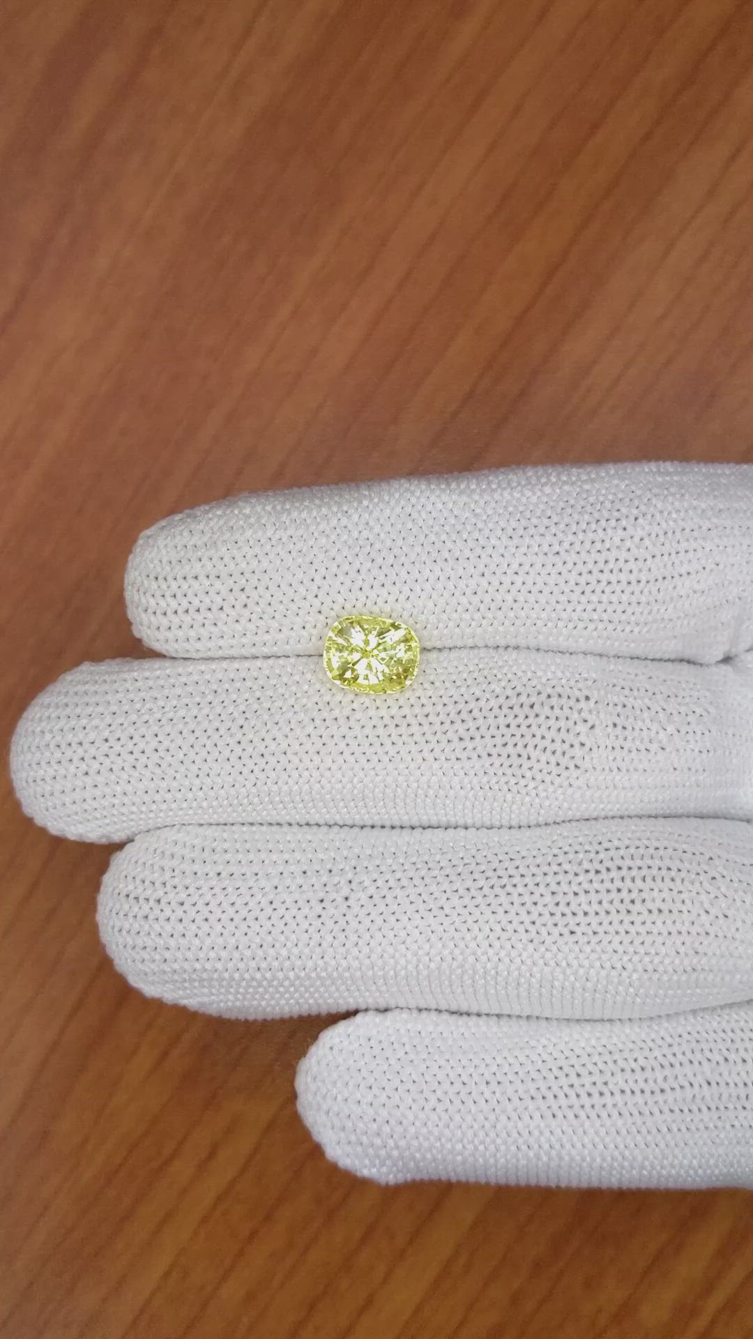 2.98 Ct. Yellow Sapphire from Ceylon (Sri Lanka) Size Video