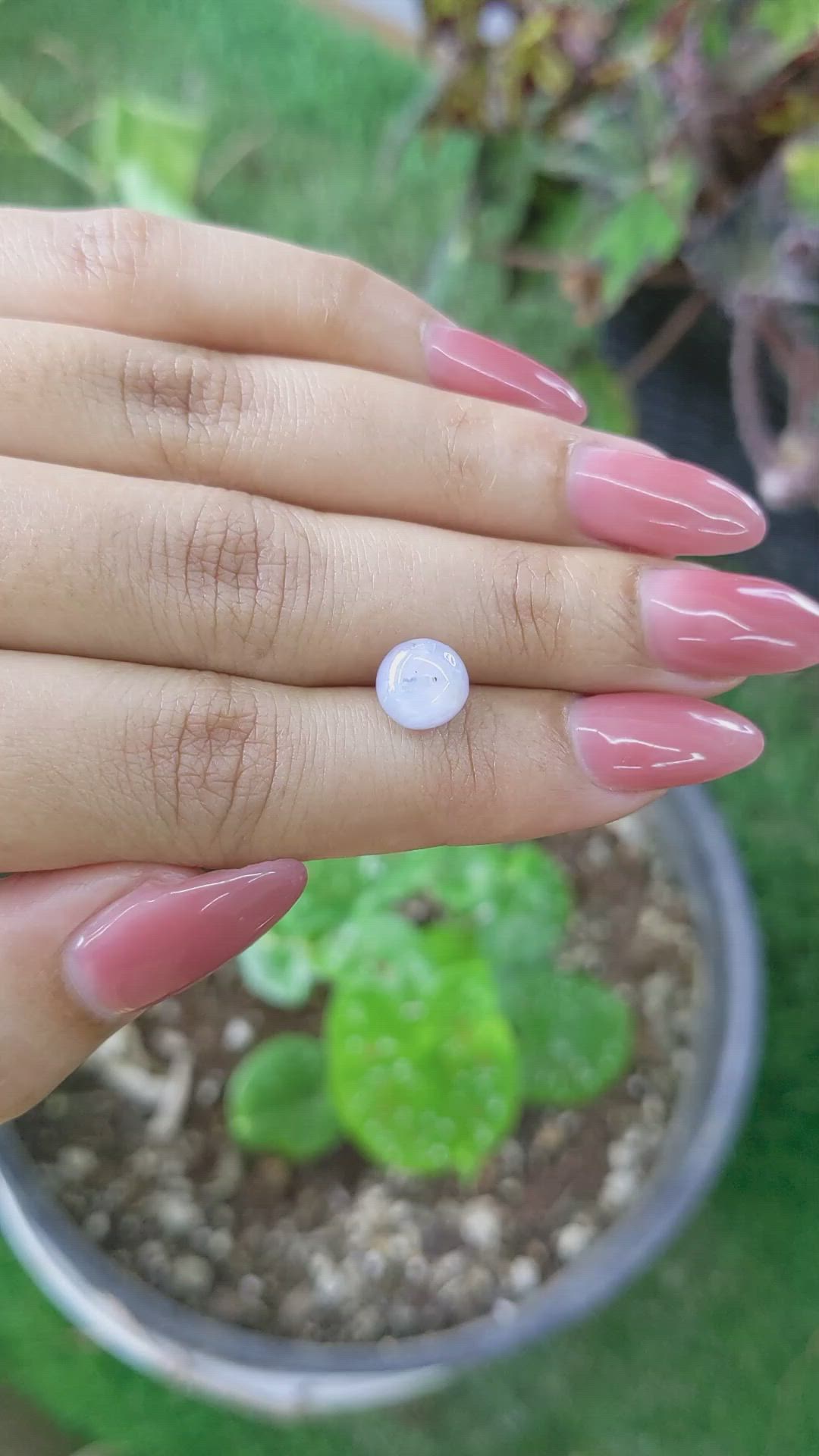 4.61 Ct. Blue Star Sapphire from Ceylon (Sri Lanka) Size Video