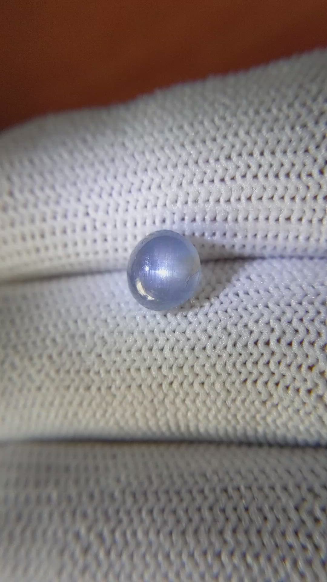 2.61 Ct. Blue Star Sapphire from Ceylon (Sri Lanka) Size Video