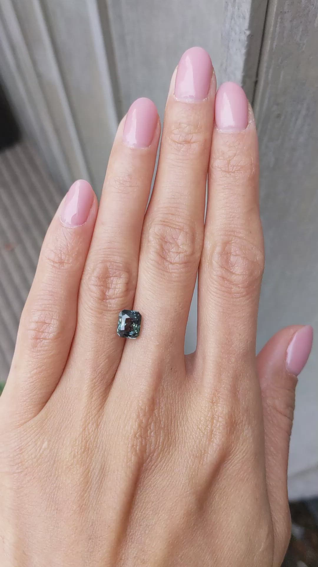 2.07 Ct. Bi Color Sapphire from Madagascar Size Video