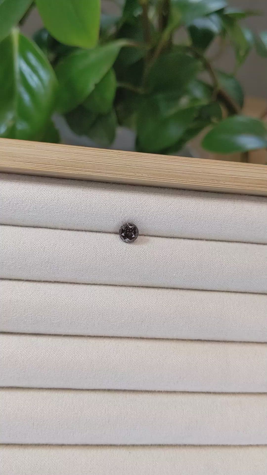 1.43 Ct. Brown Sapphire from Montana Size Video