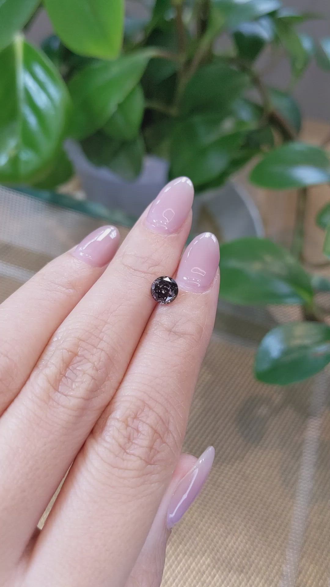 1.43 Ct. Brown Sapphire from Montana Size Video