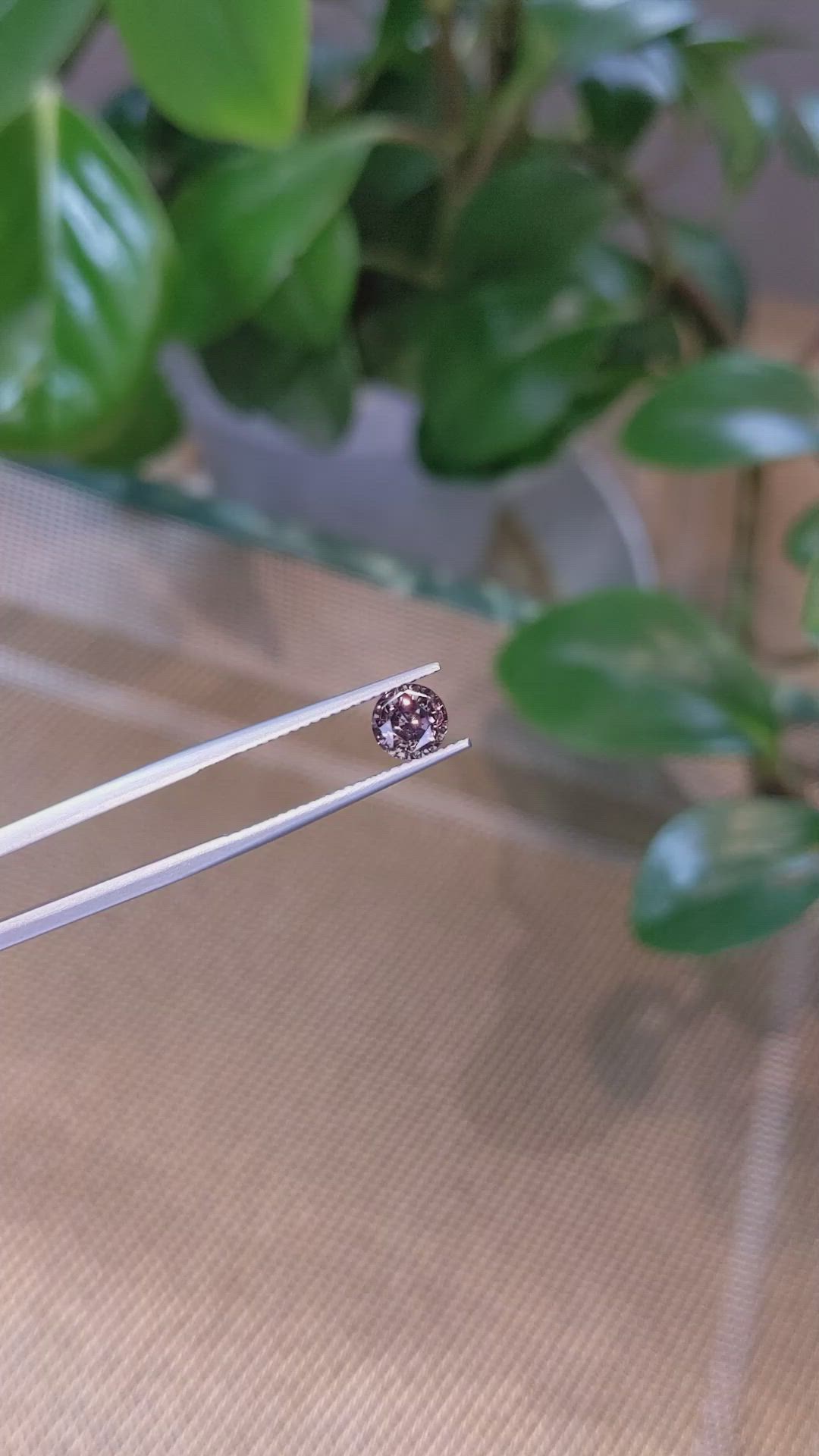 1.43 Ct. Brown Sapphire from Montana Size Video